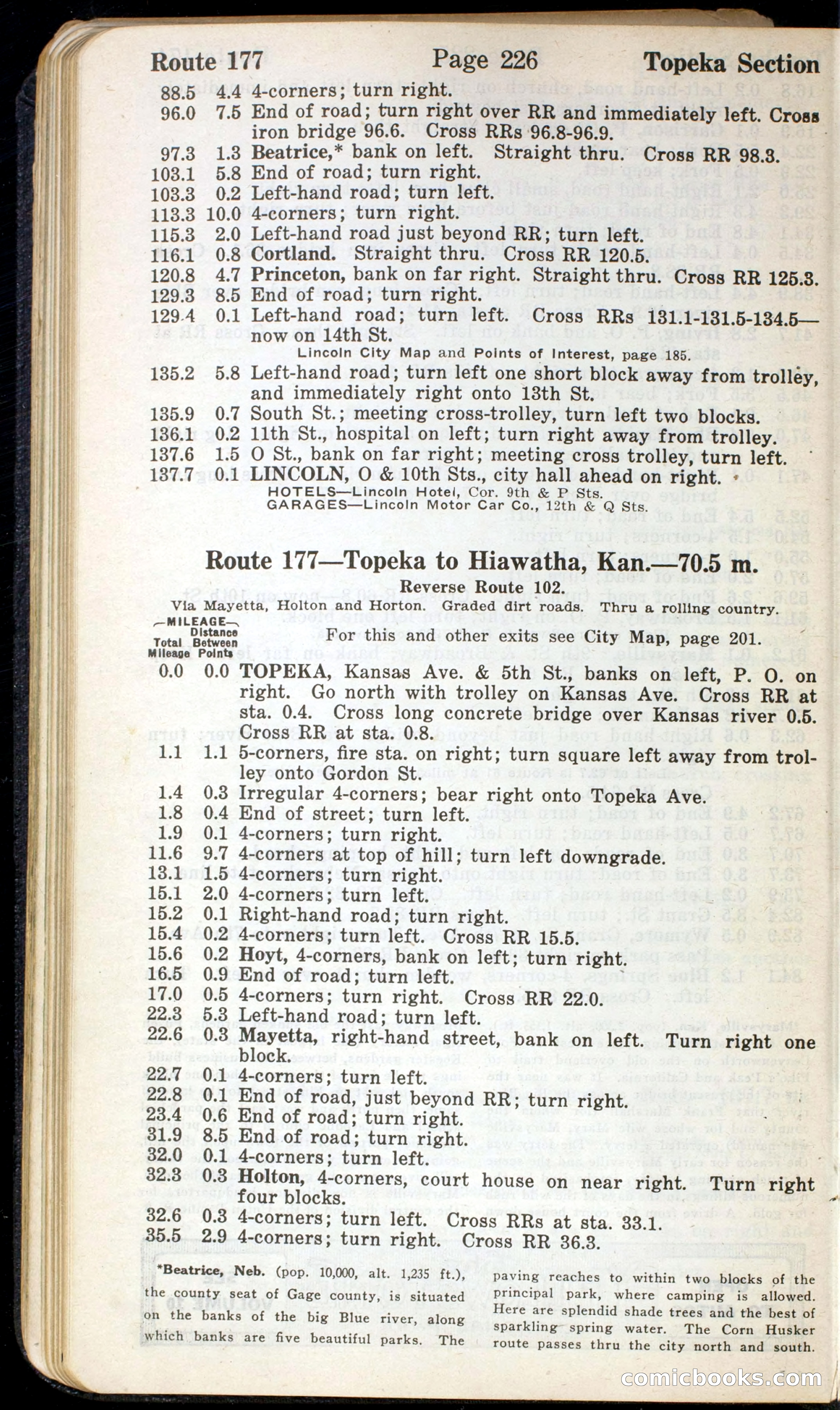 Official Automobile Blue Book, Vol. 7 — page 230 of 399