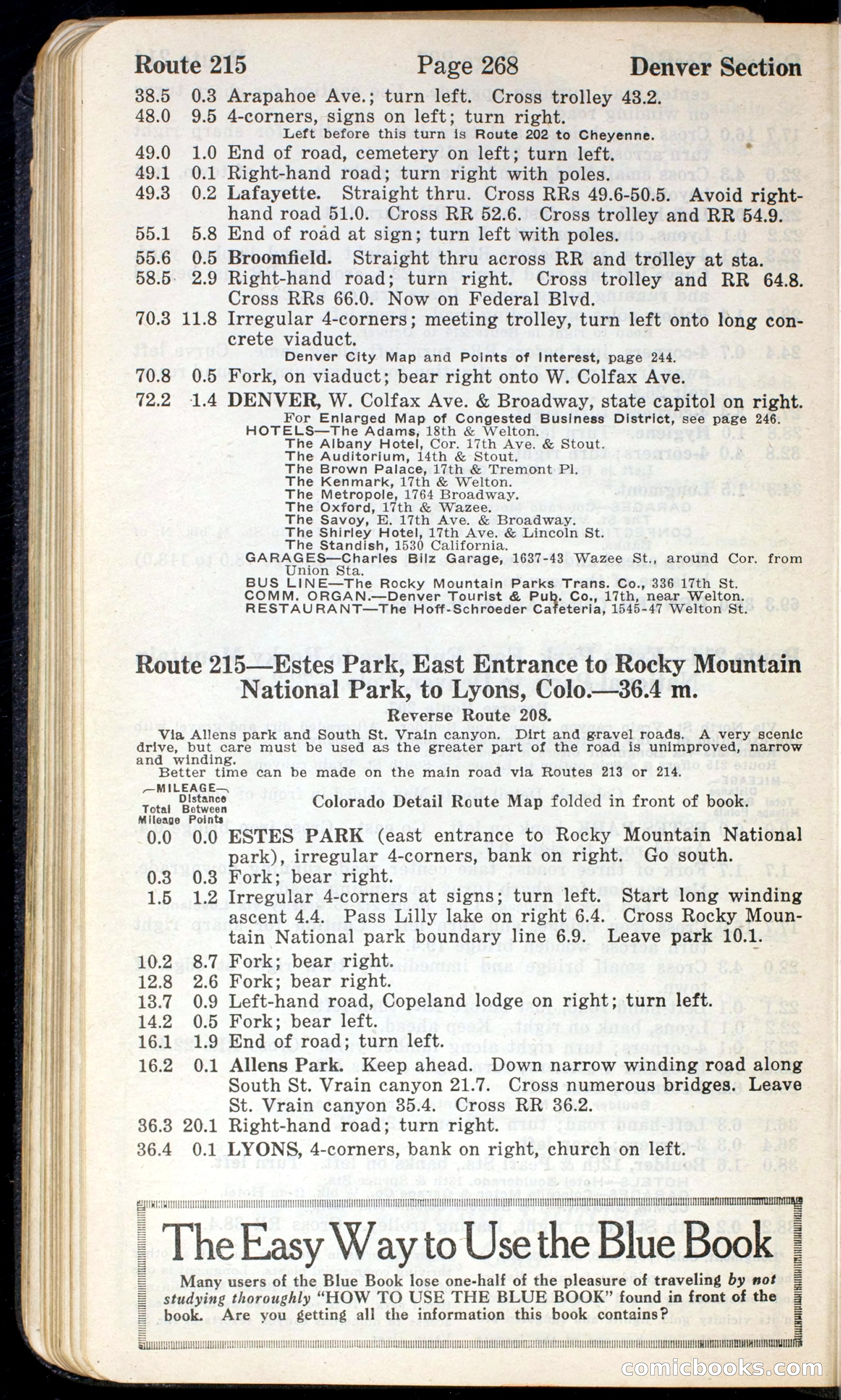Official Automobile Blue Book, Vol. 7 — page 272 of 399