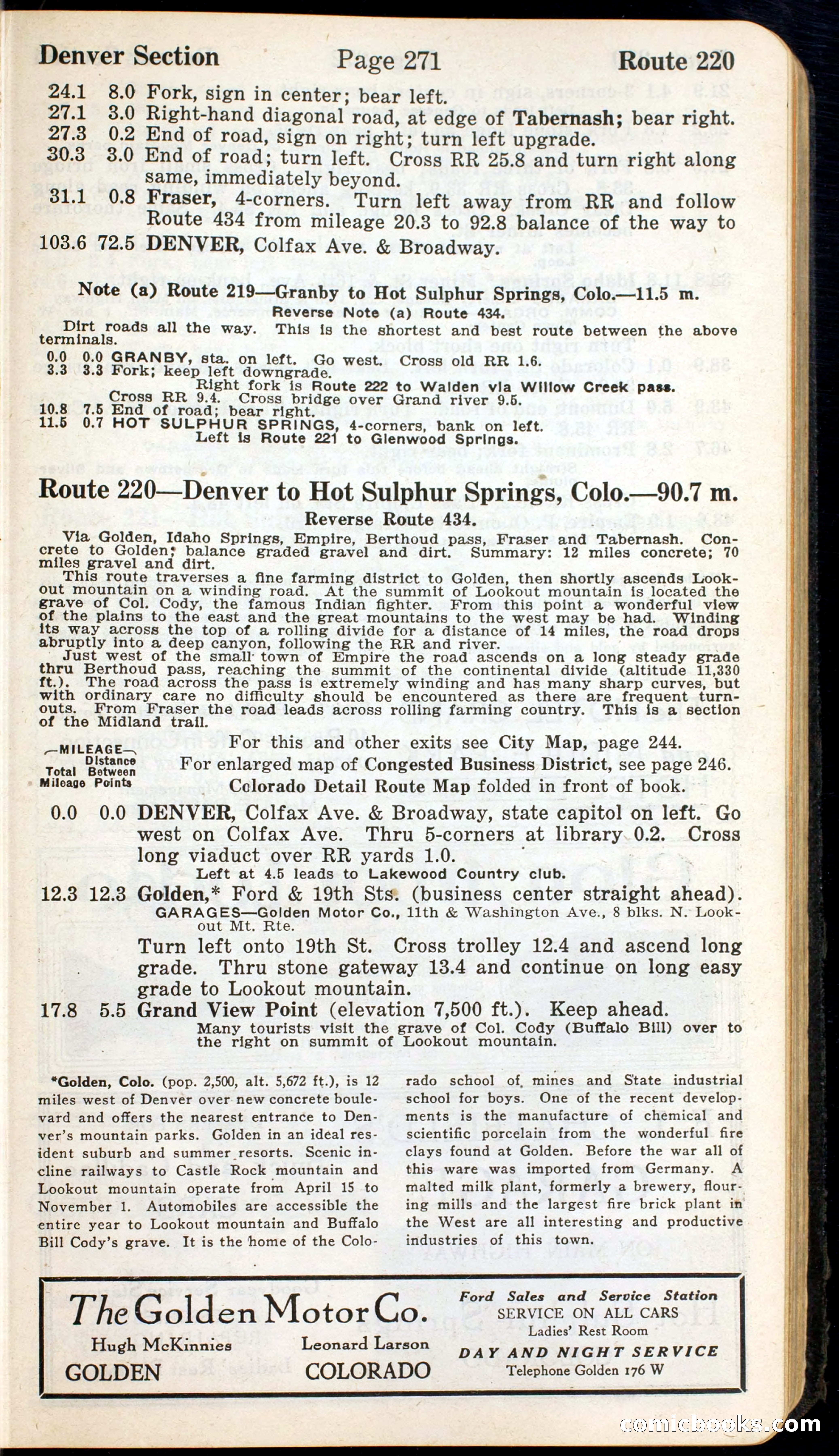 Official Automobile Blue Book, Vol. 7 — page 275 of 399