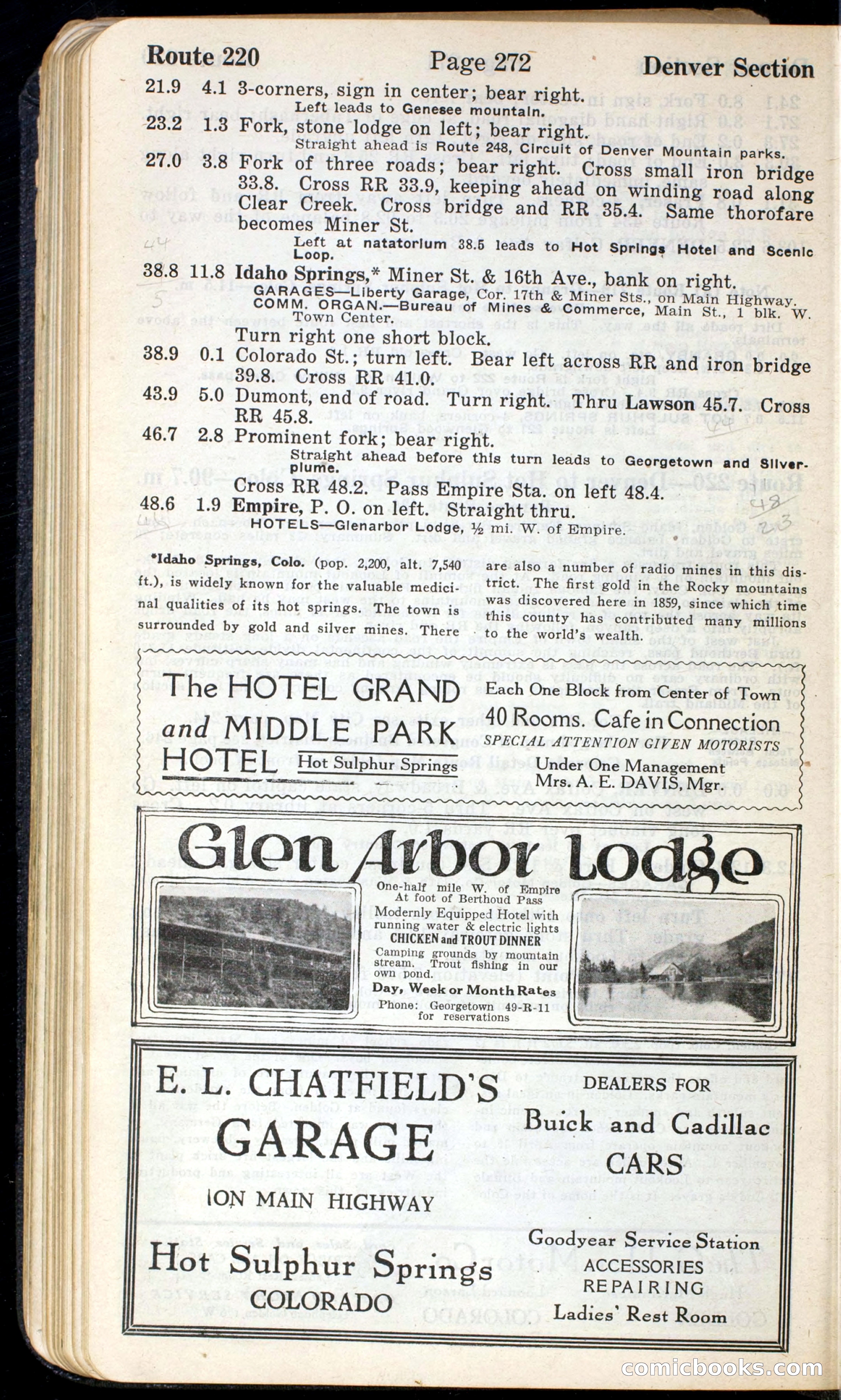 Official Automobile Blue Book, Vol. 7 — page 276 of 399