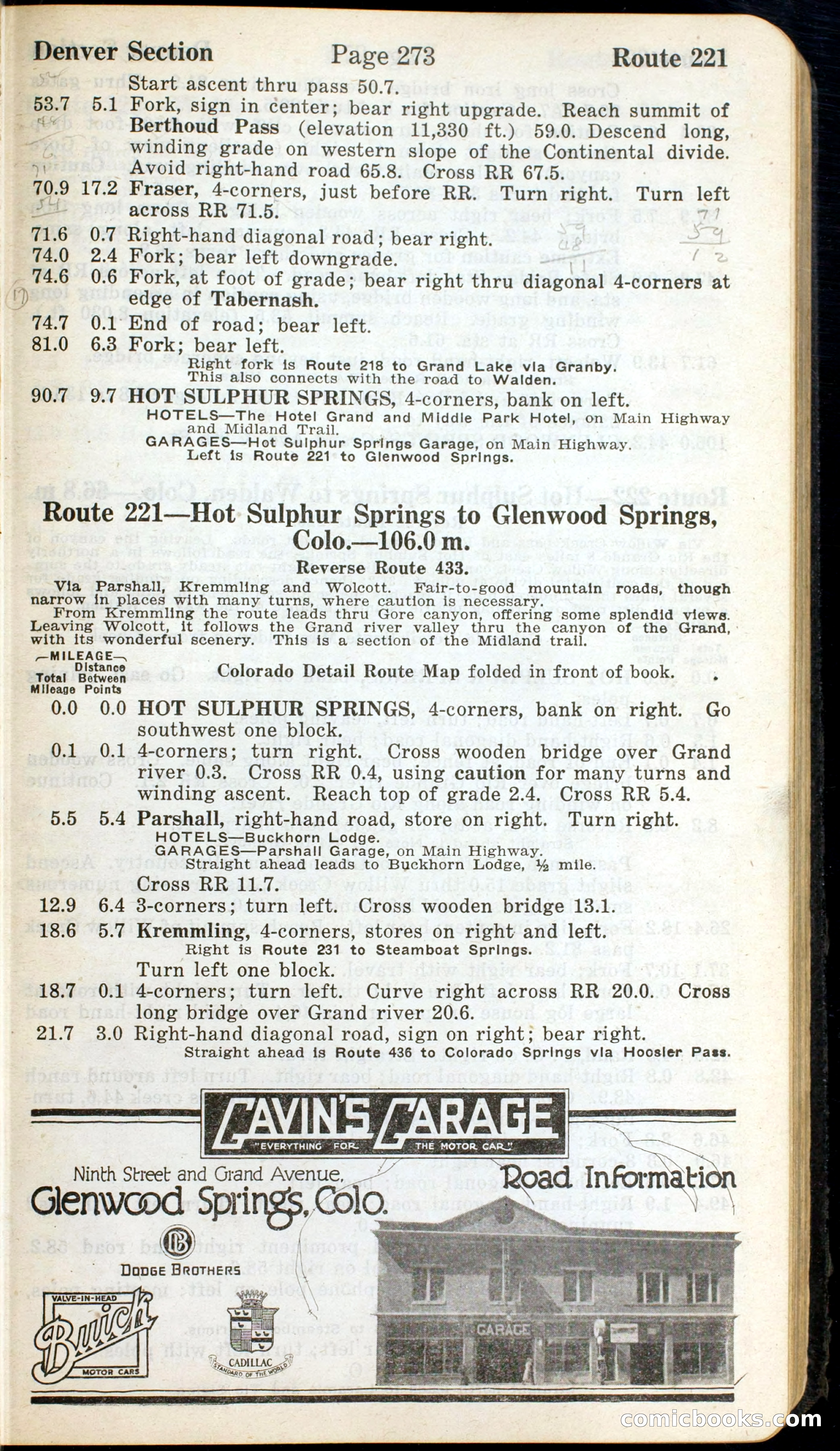 Official Automobile Blue Book, Vol. 7 — page 277 of 399