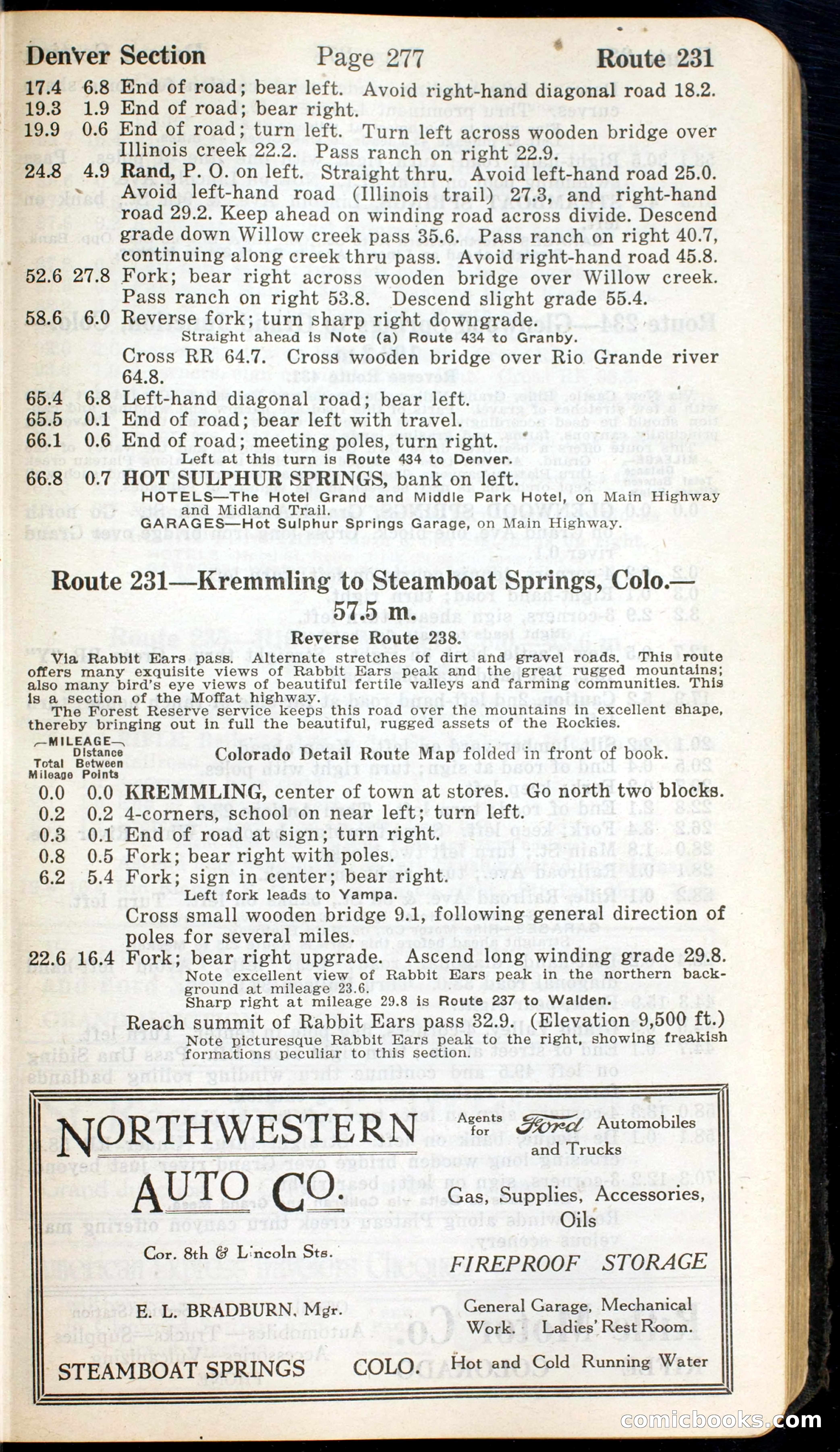 Official Automobile Blue Book, Vol. 7 — page 281 of 399