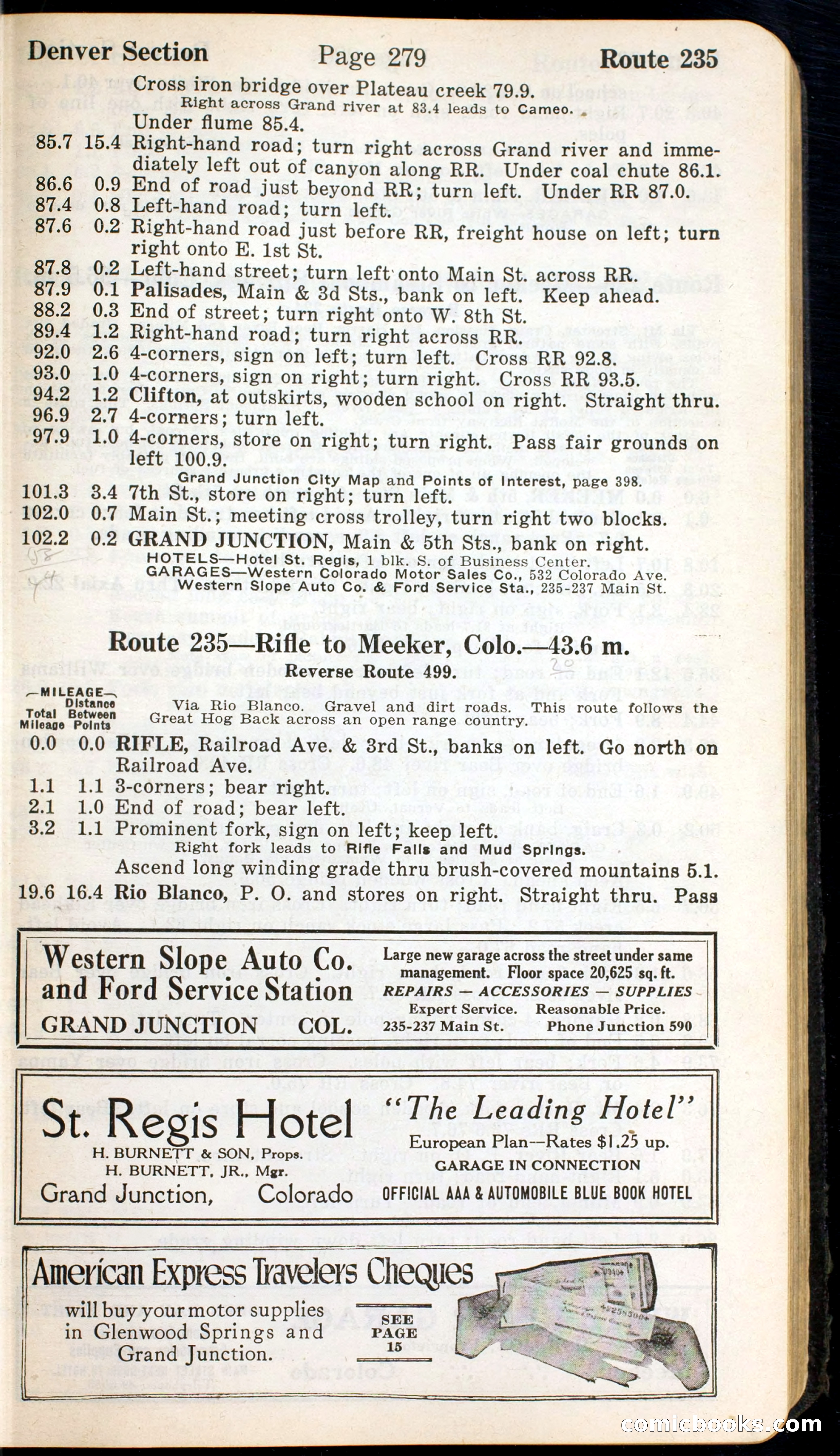 Official Automobile Blue Book, Vol. 7 — page 283 of 399