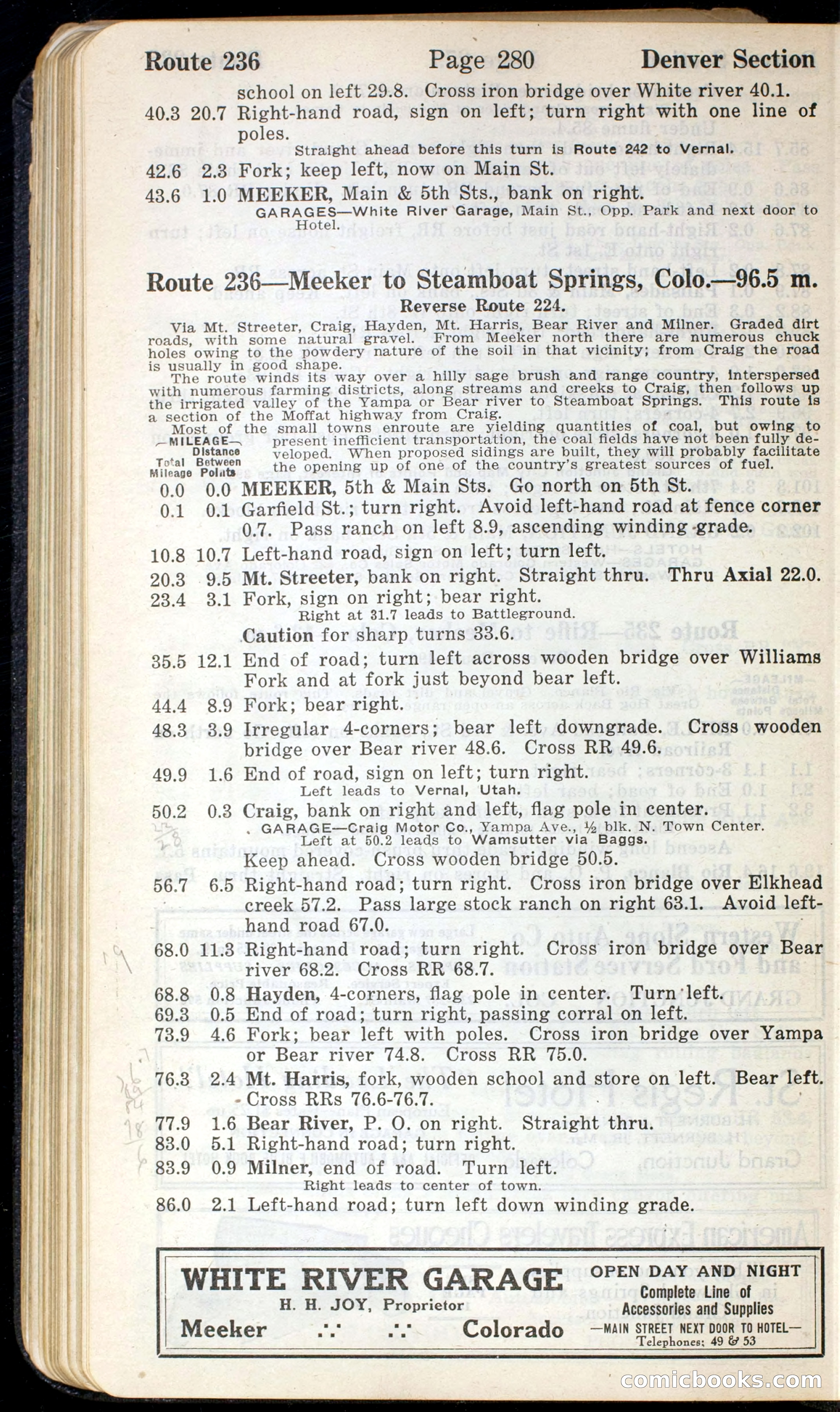 Official Automobile Blue Book, Vol. 7 — page 284 of 399
