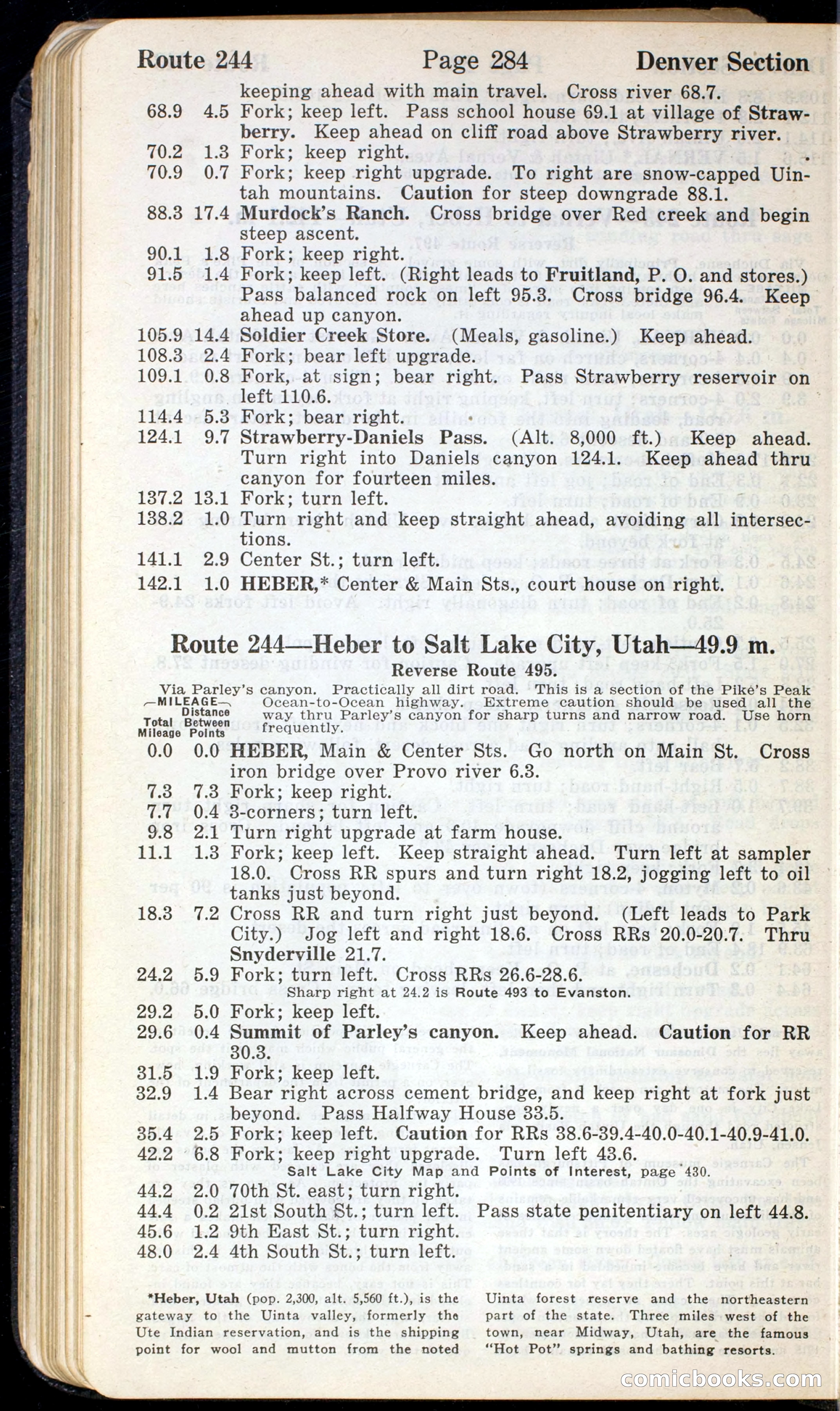 Official Automobile Blue Book, Vol. 7 — page 288 of 399