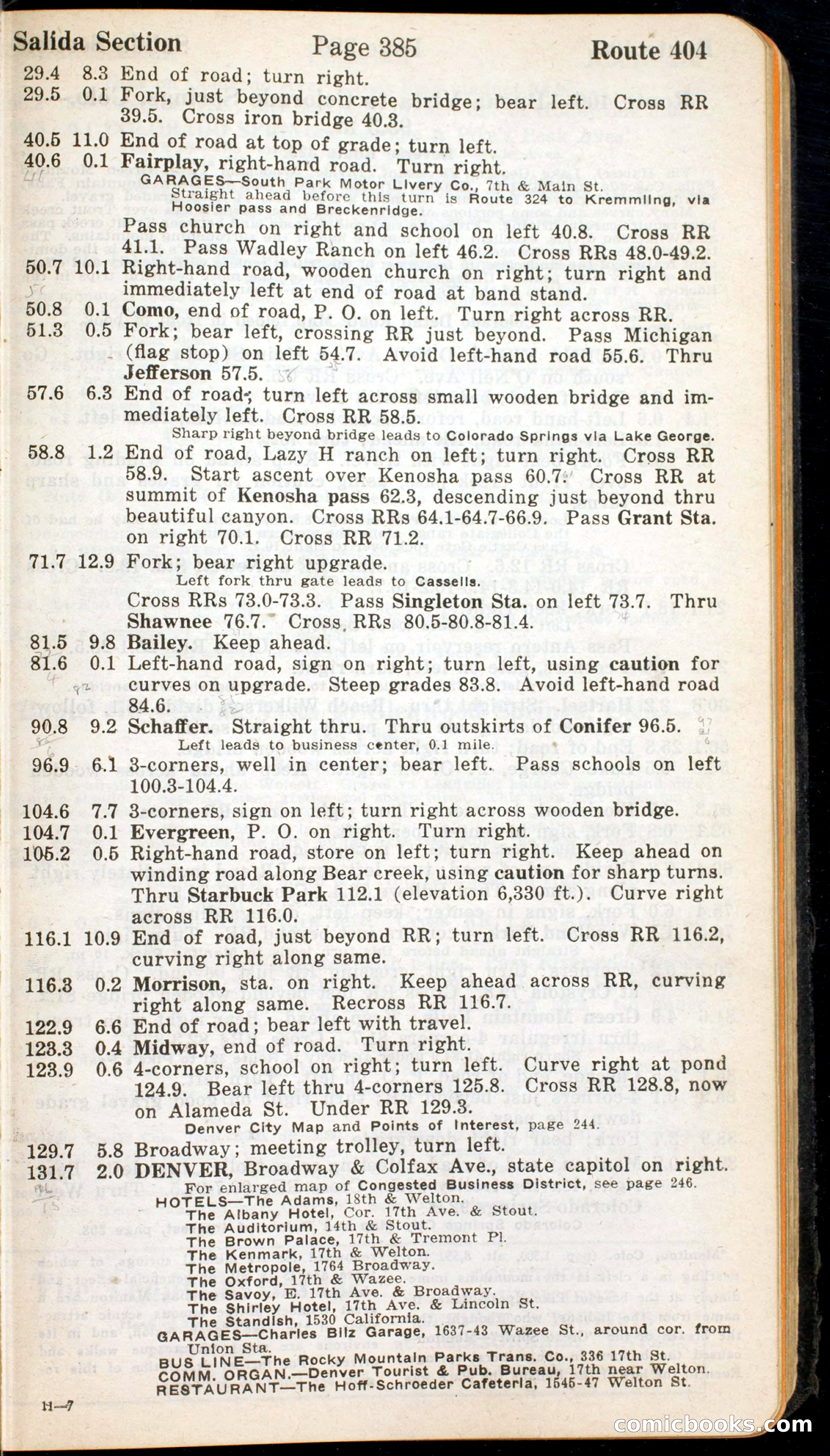 Official Automobile Blue Book, Vol. 7 — page 391 of 399