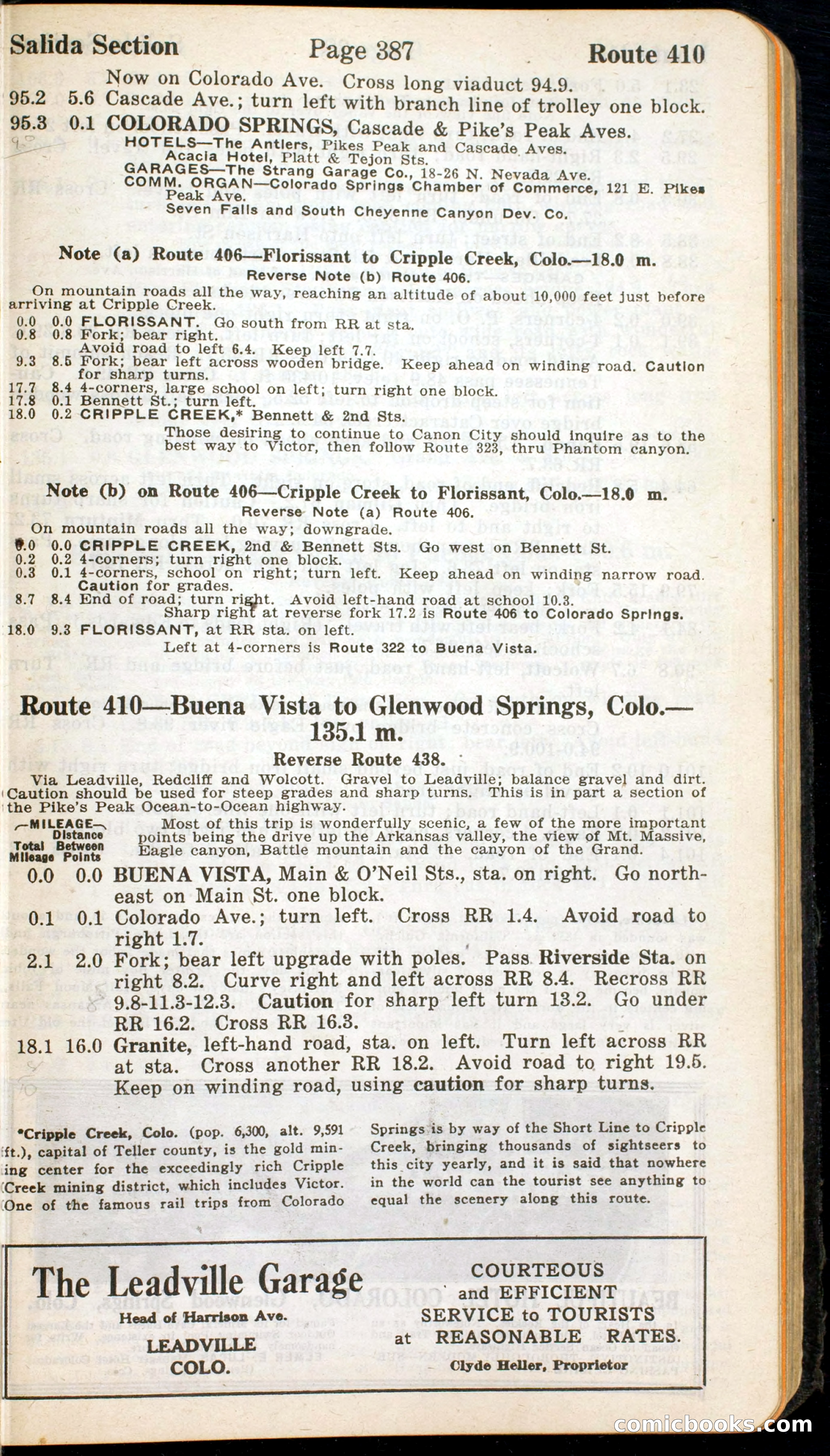 Official Automobile Blue Book, Vol. 7 — page 393 of 399