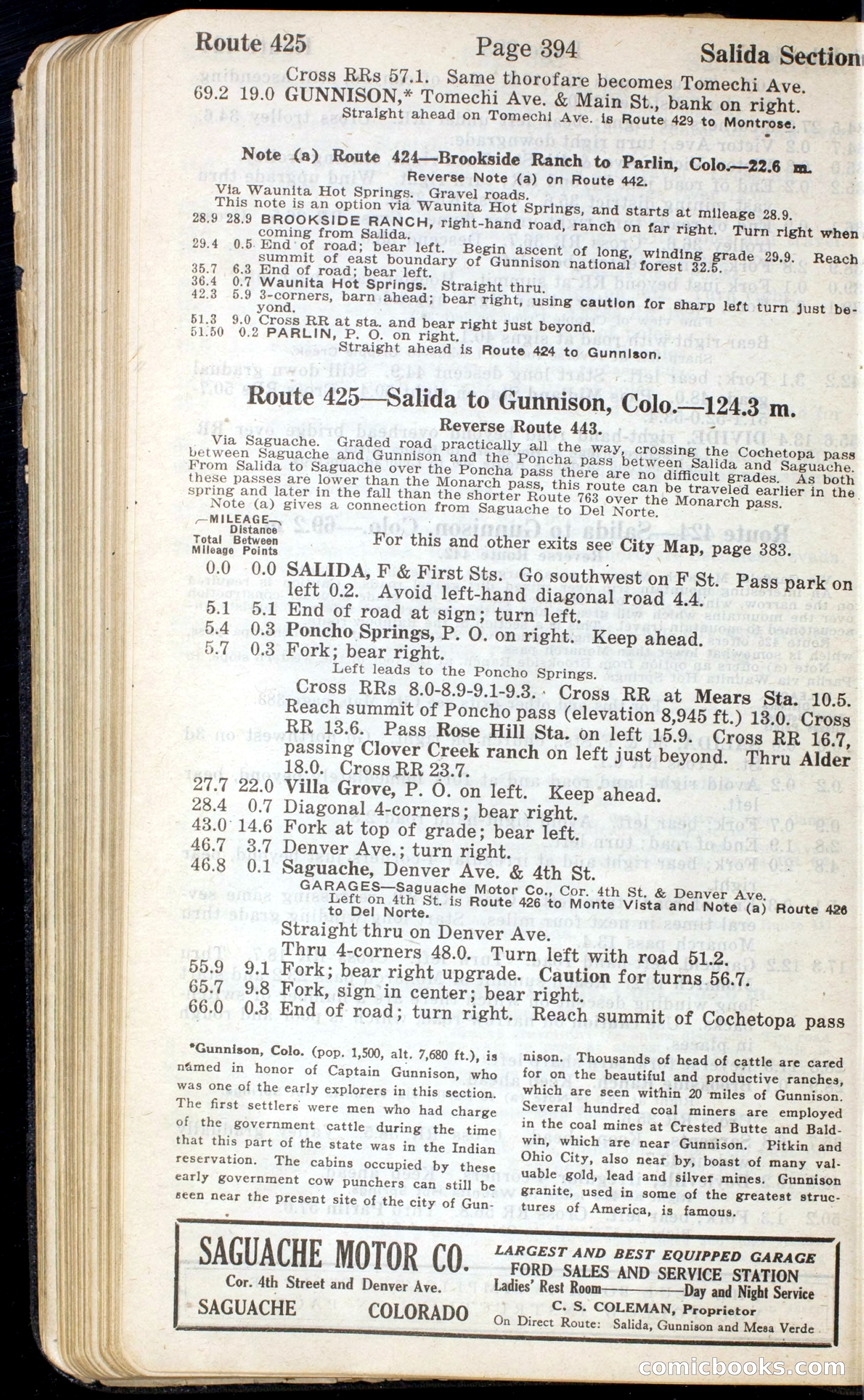Official Automobile Blue Book, Vol. 7 — page 400 of 399