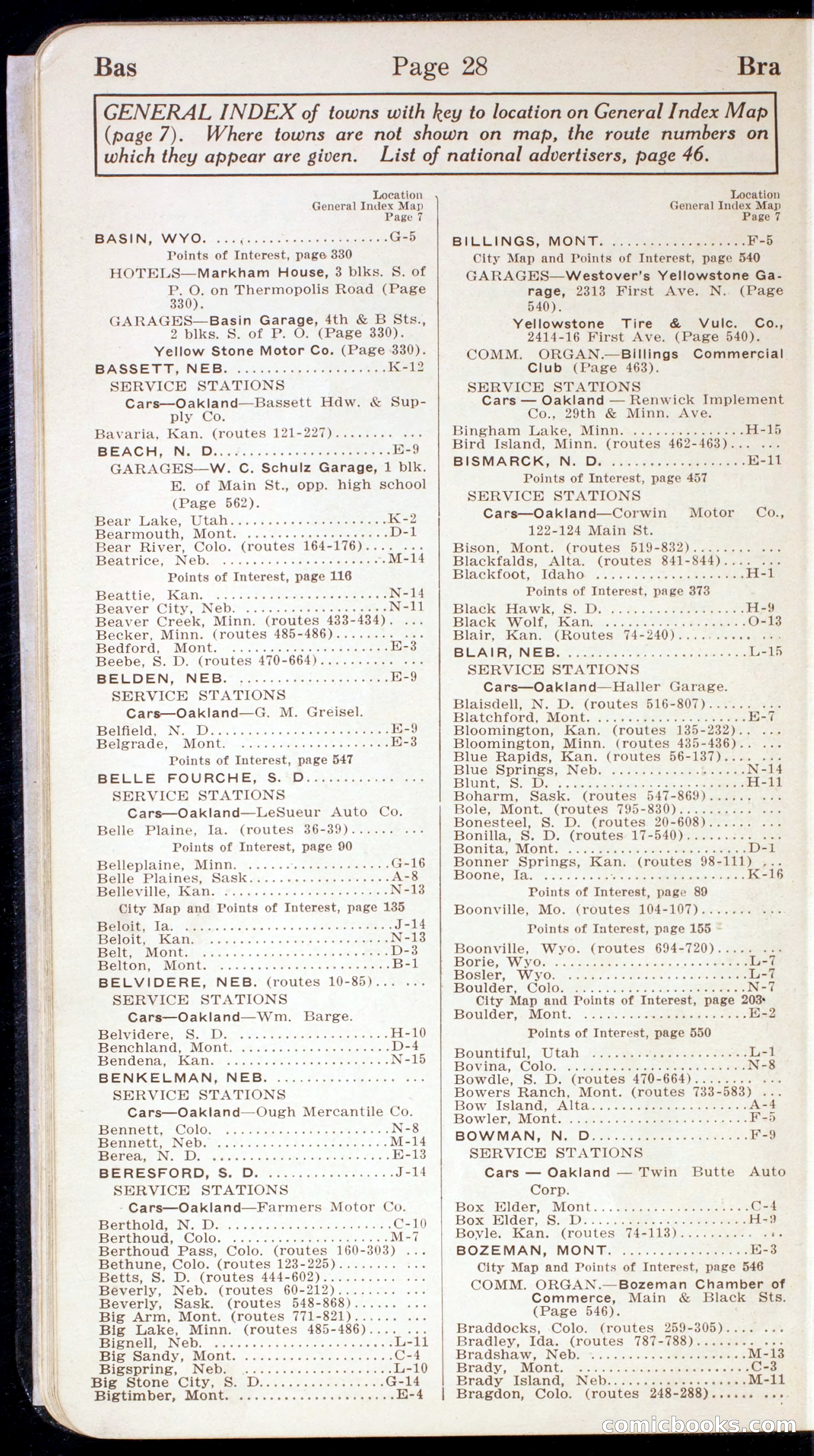 Official Automobile Blue Book, Volume 10 — page 30 of 399