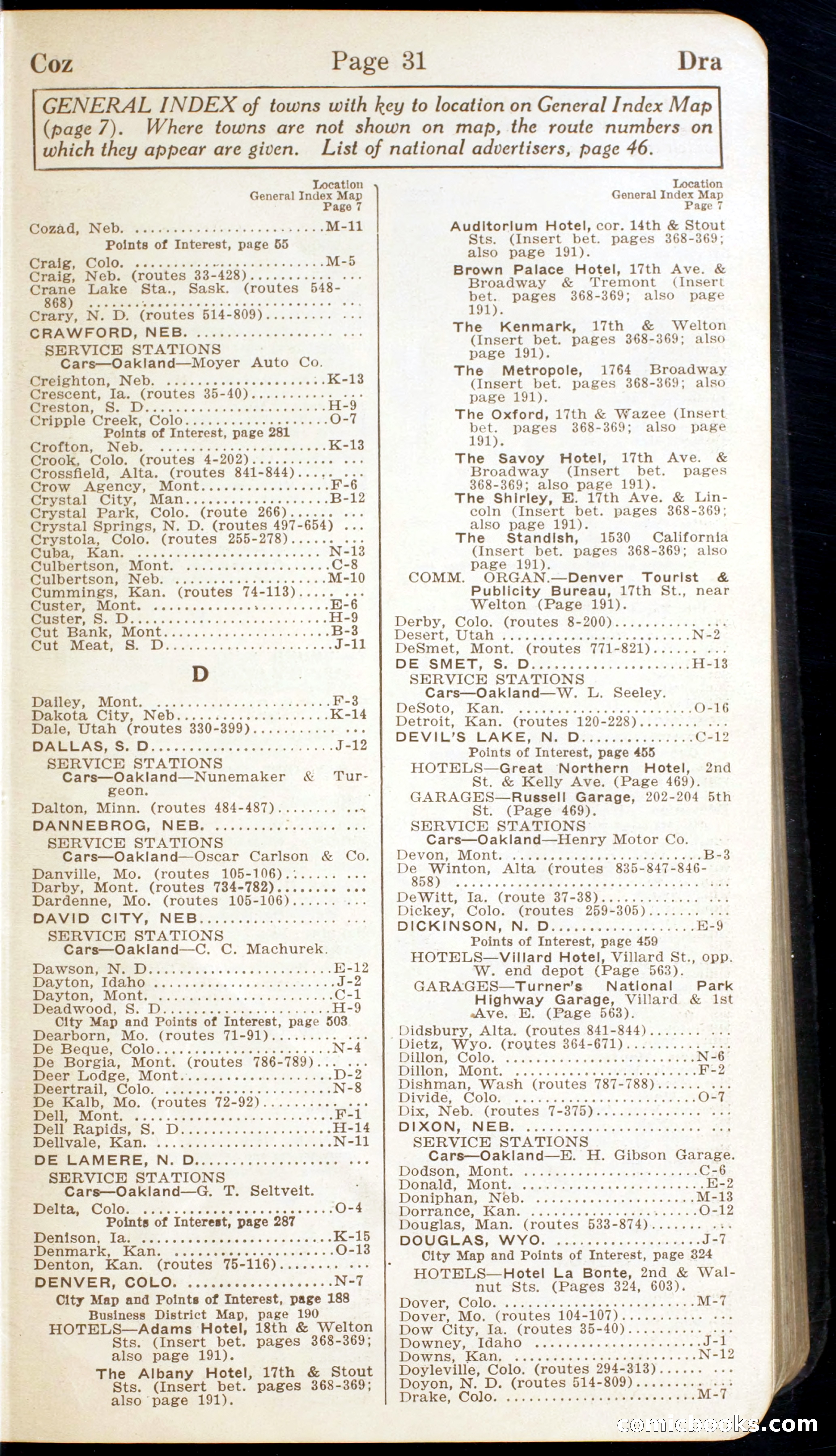 Official Automobile Blue Book, Volume 10 — page 33 of 399