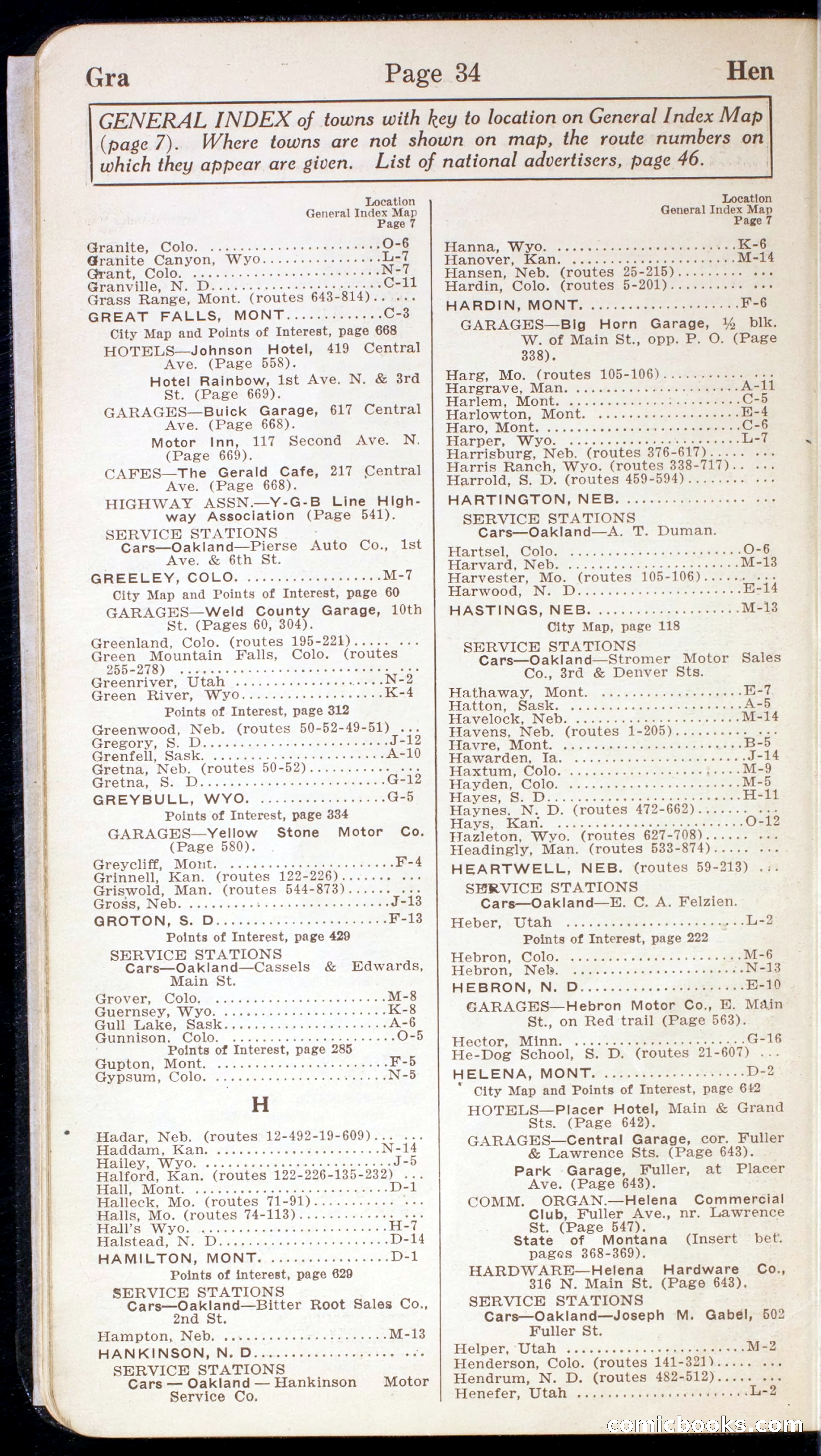 Official Automobile Blue Book, Volume 10 — page 36 of 399