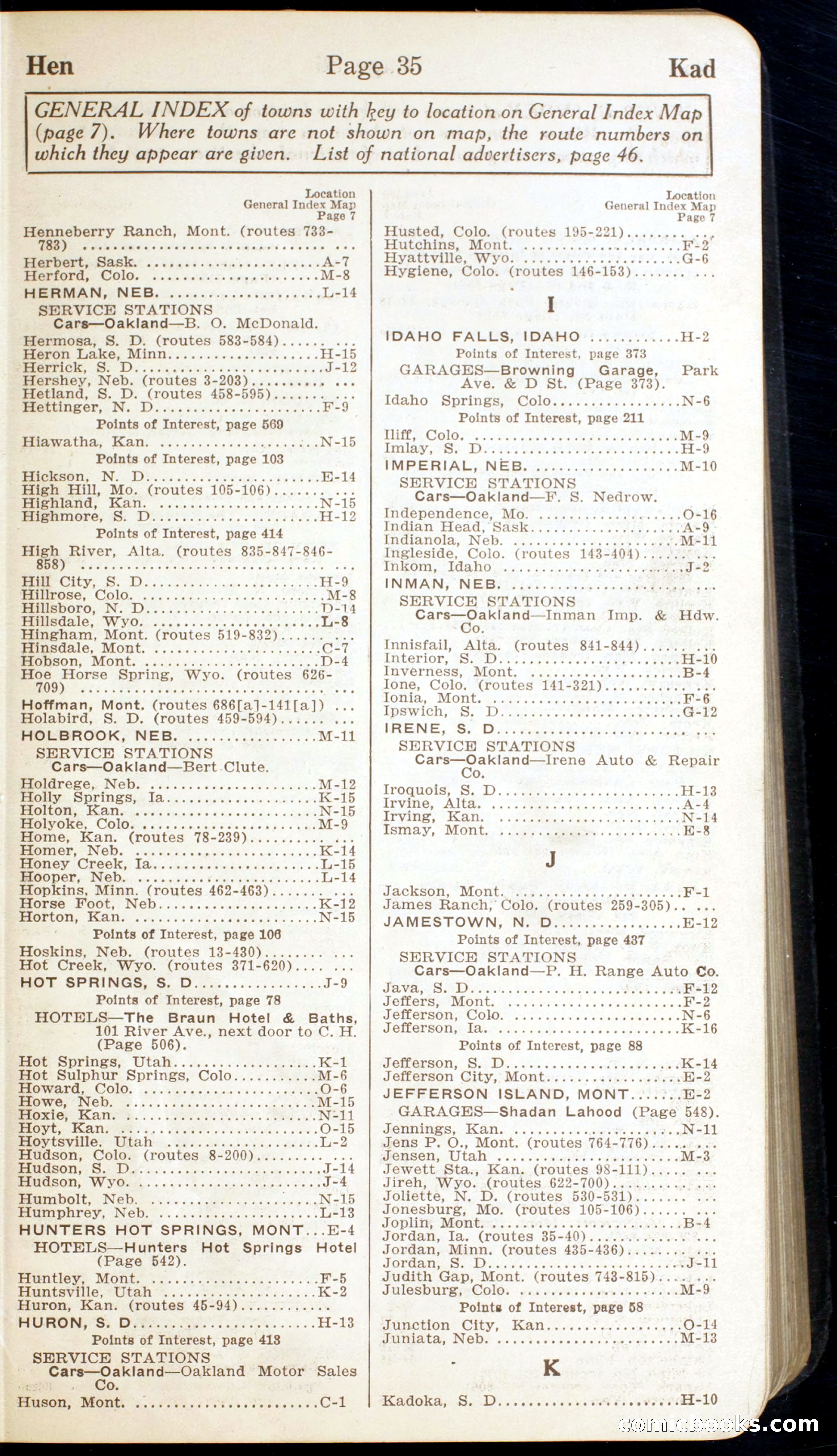 Official Automobile Blue Book, Volume 10 — page 37 of 399