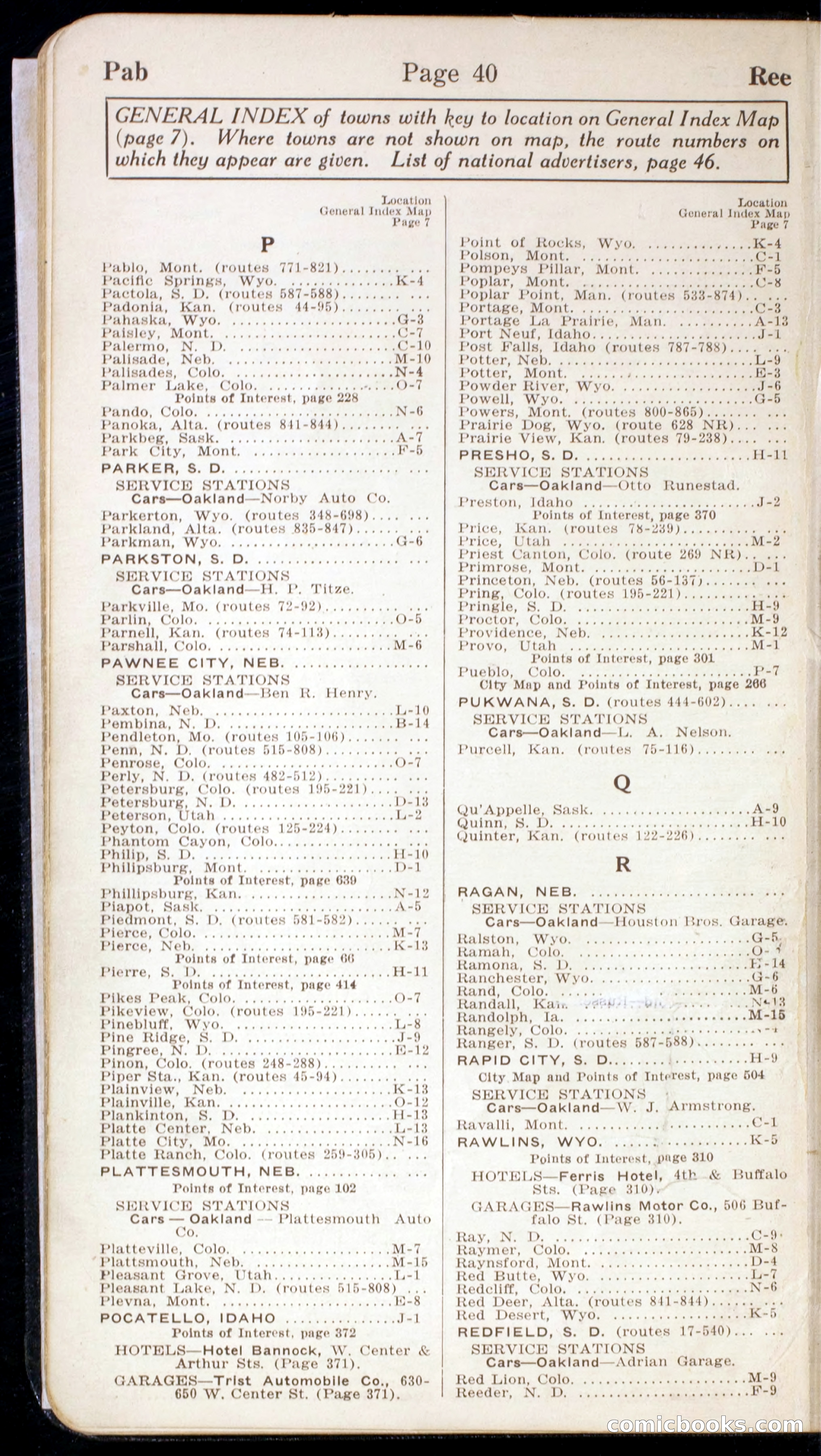 Official Automobile Blue Book, Volume 10 — page 42 of 399