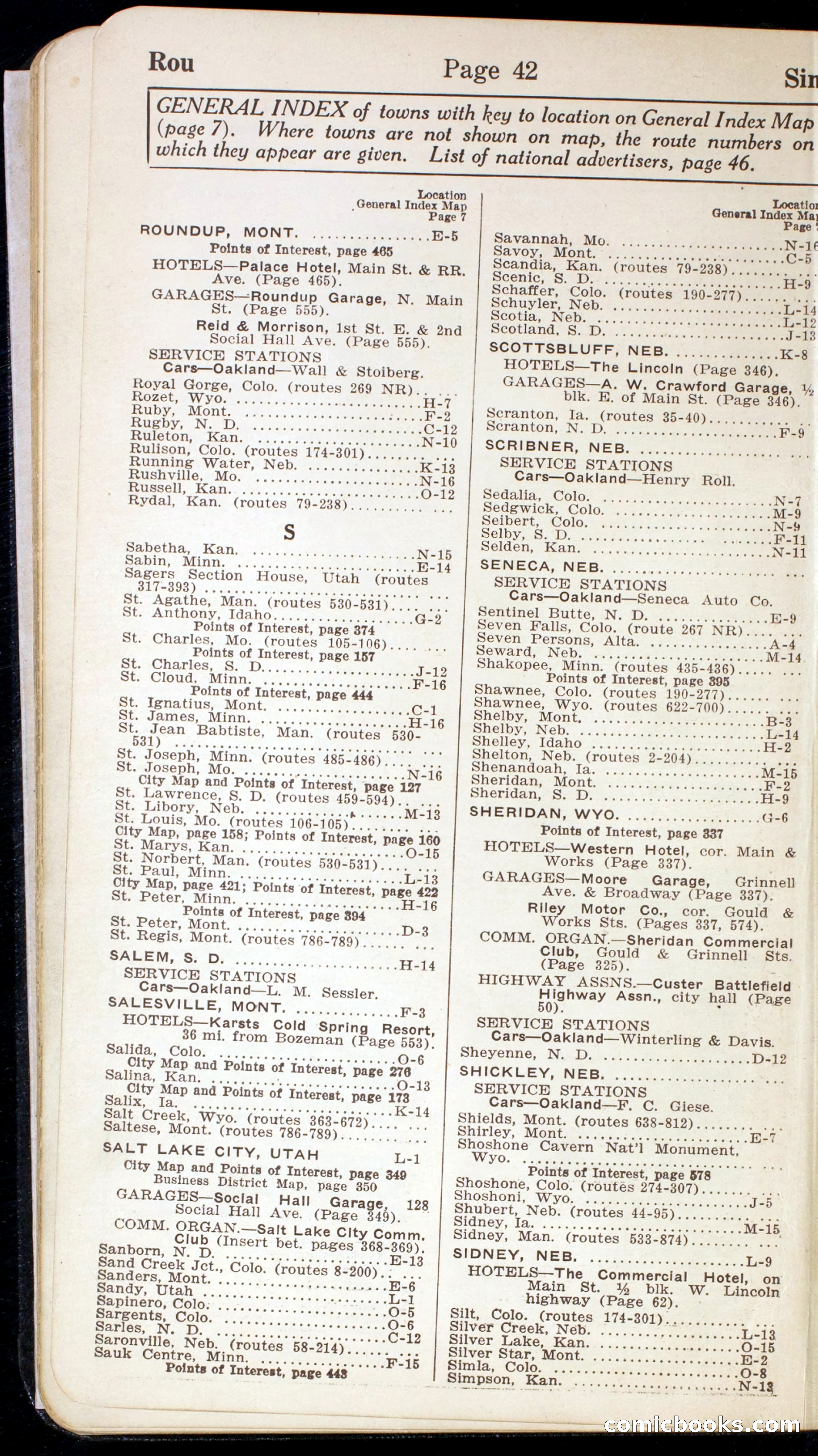 Official Automobile Blue Book, Volume 10 — page 44 of 399