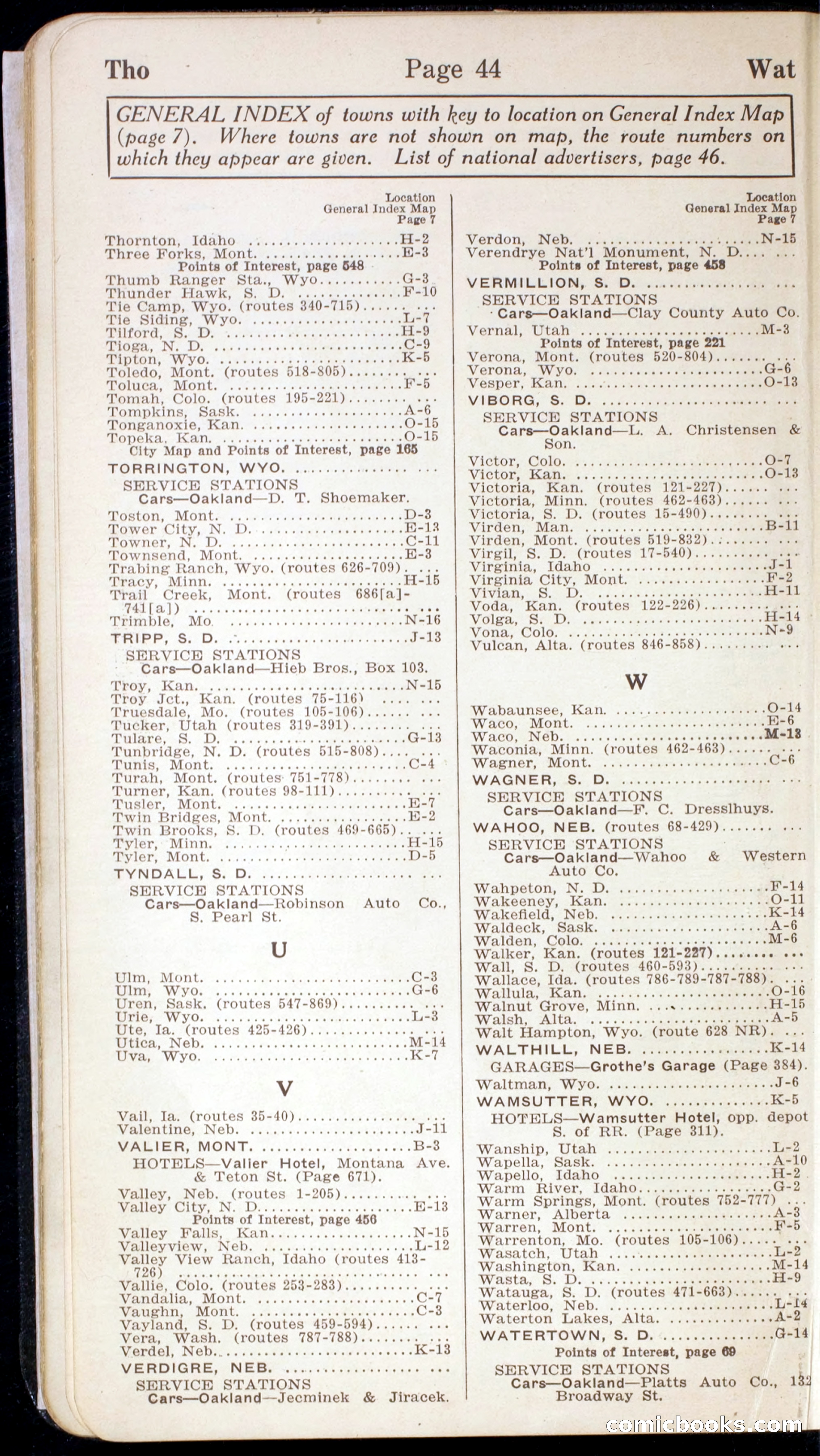 Official Automobile Blue Book, Volume 10 — page 46 of 399