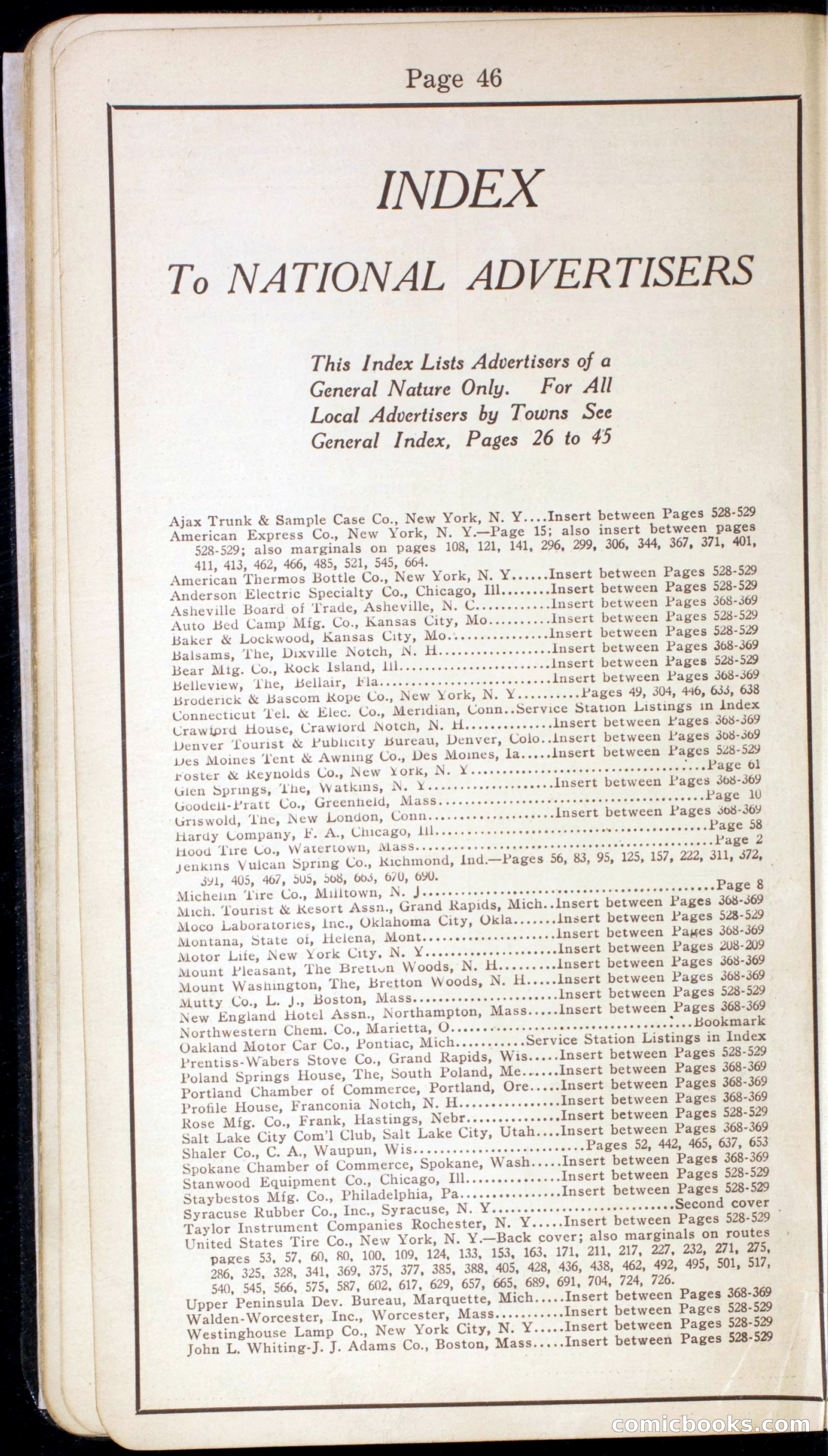 Official Automobile Blue Book, Volume 10 — page 48 of 399
