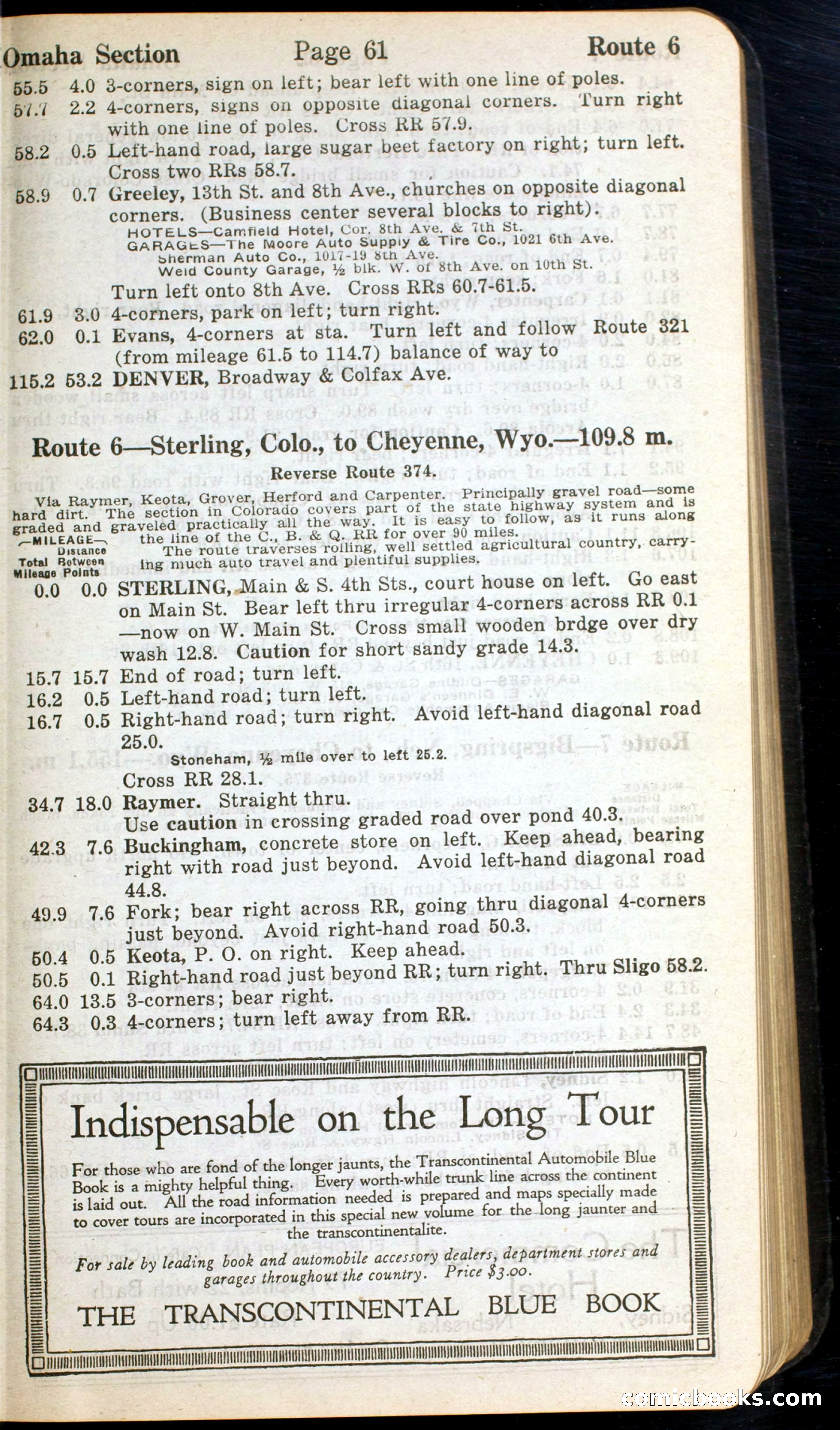 Official Automobile Blue Book, Volume 10 — page 63 of 399