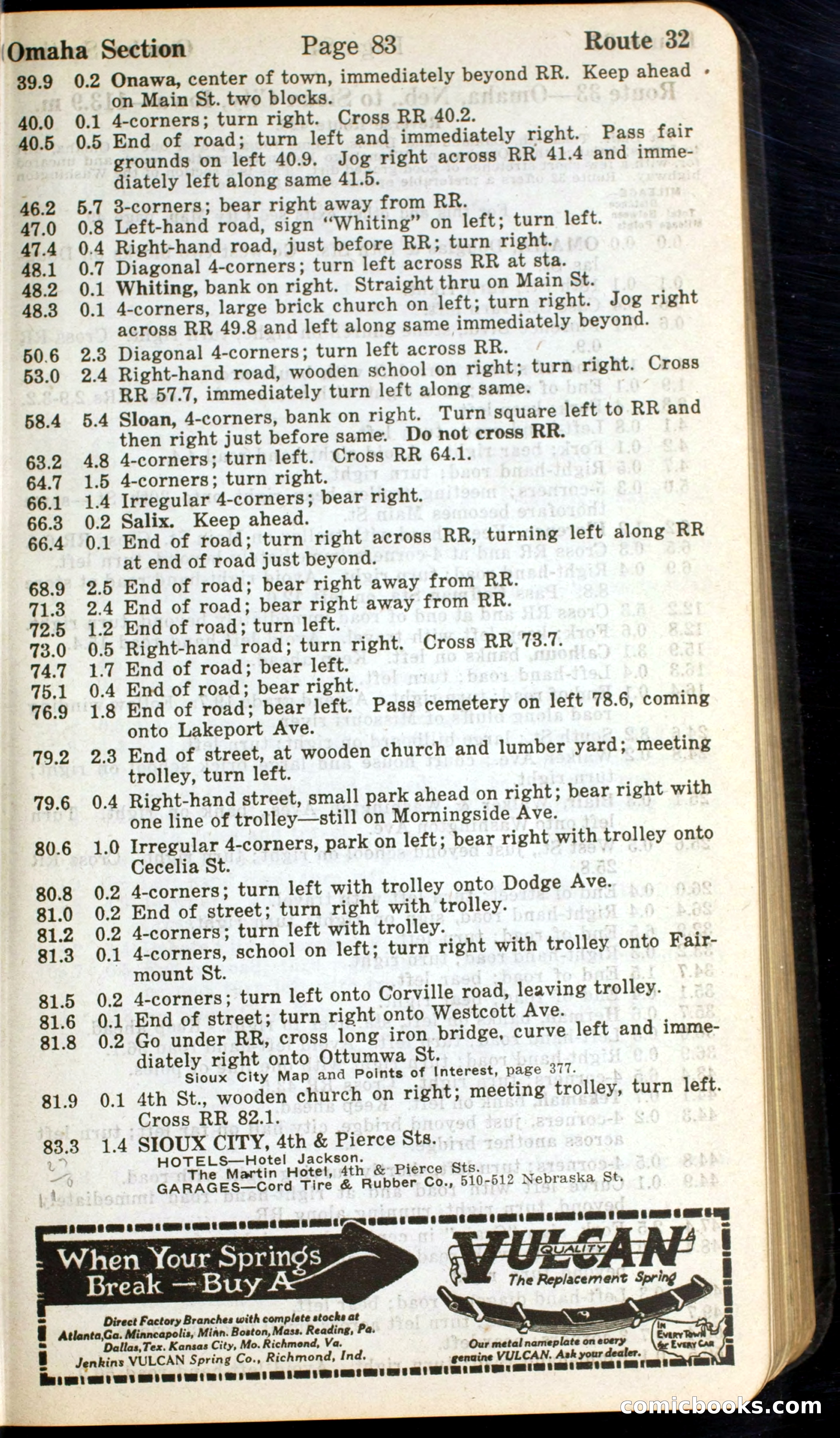 Official Automobile Blue Book, Volume 10 — page 85 of 399
