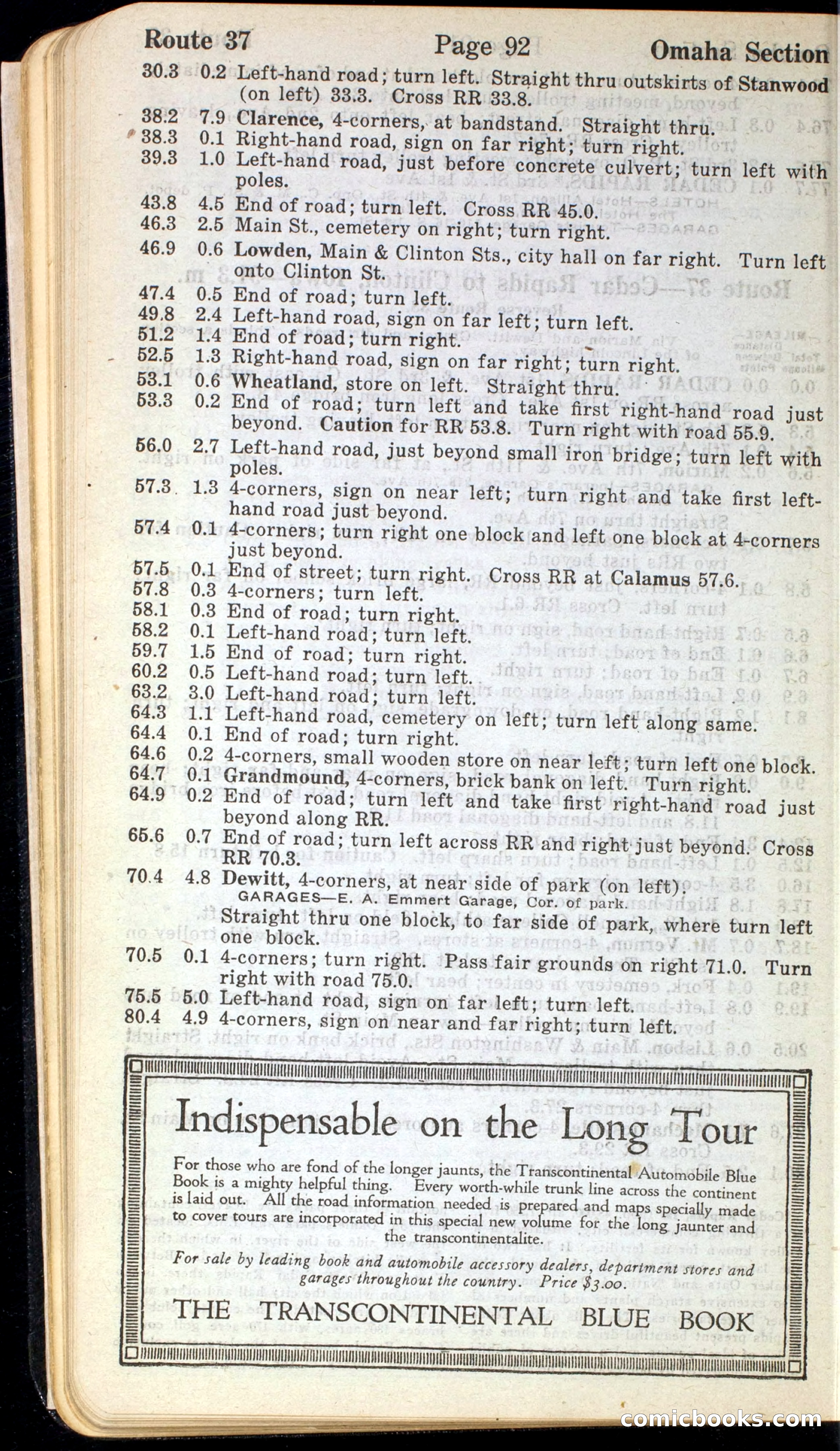 Official Automobile Blue Book, Volume 10 — page 94 of 399
