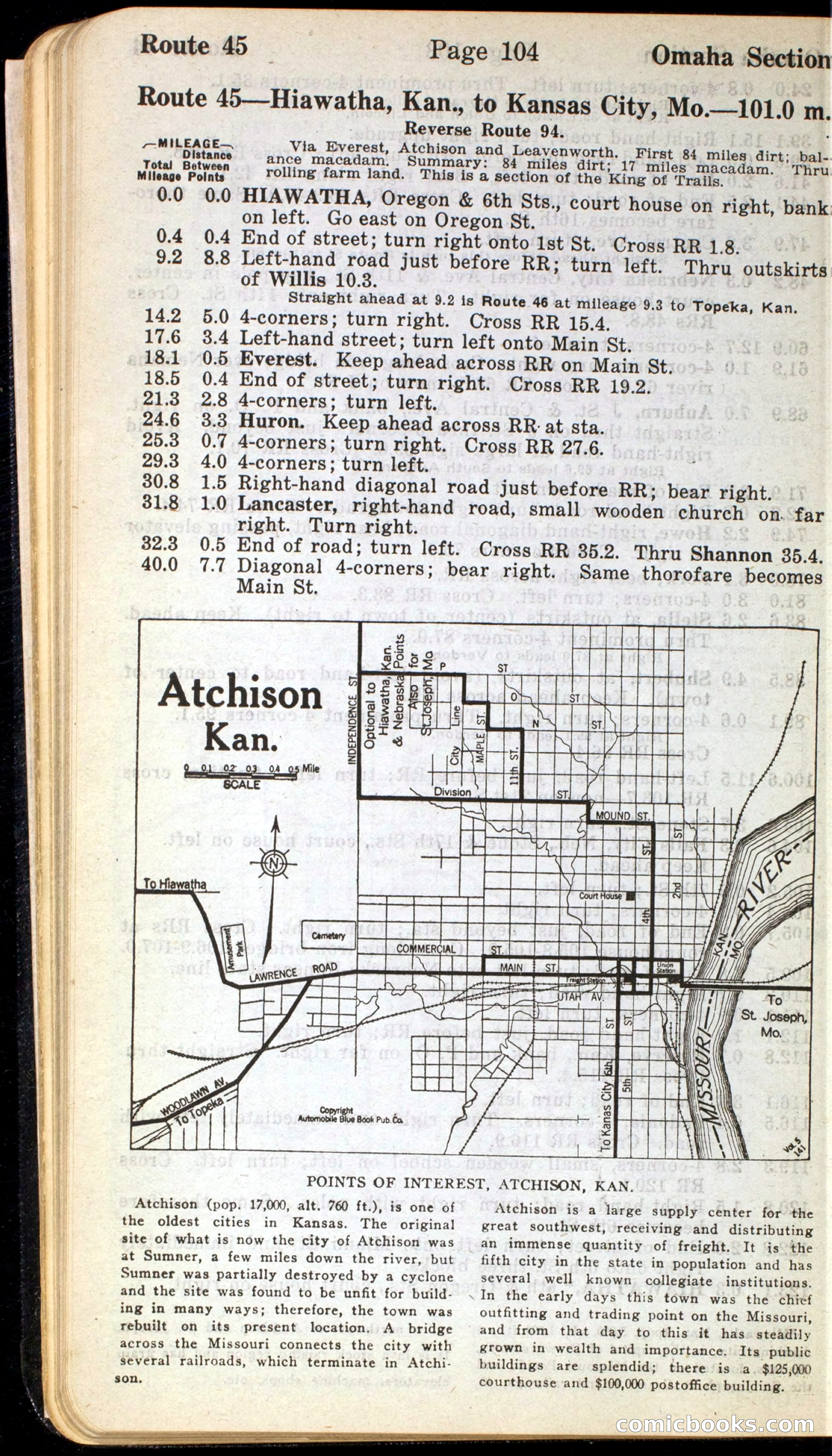 Official Automobile Blue Book, Volume 10 — page 106 of 399