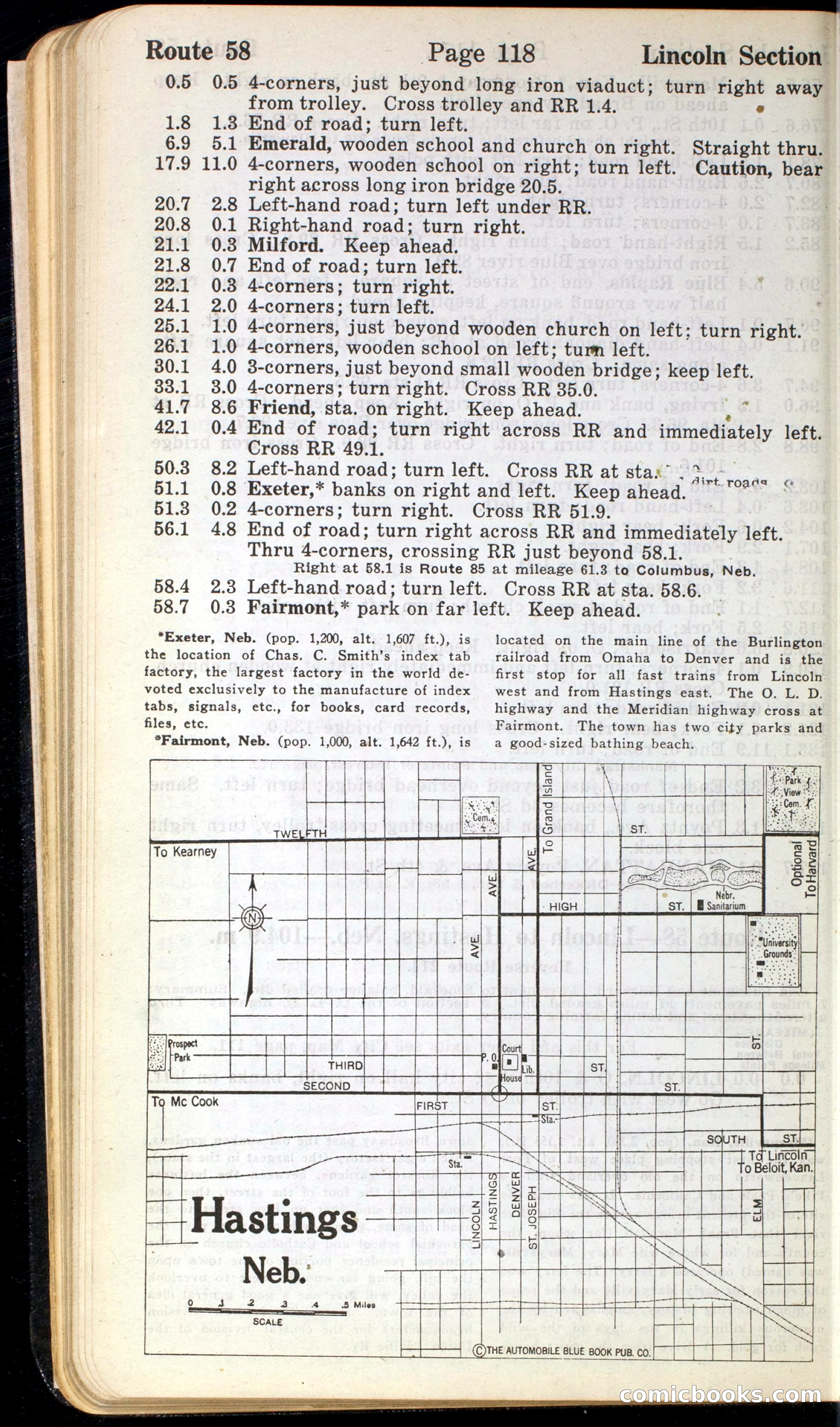 Official Automobile Blue Book, Volume 10 — page 120 of 399