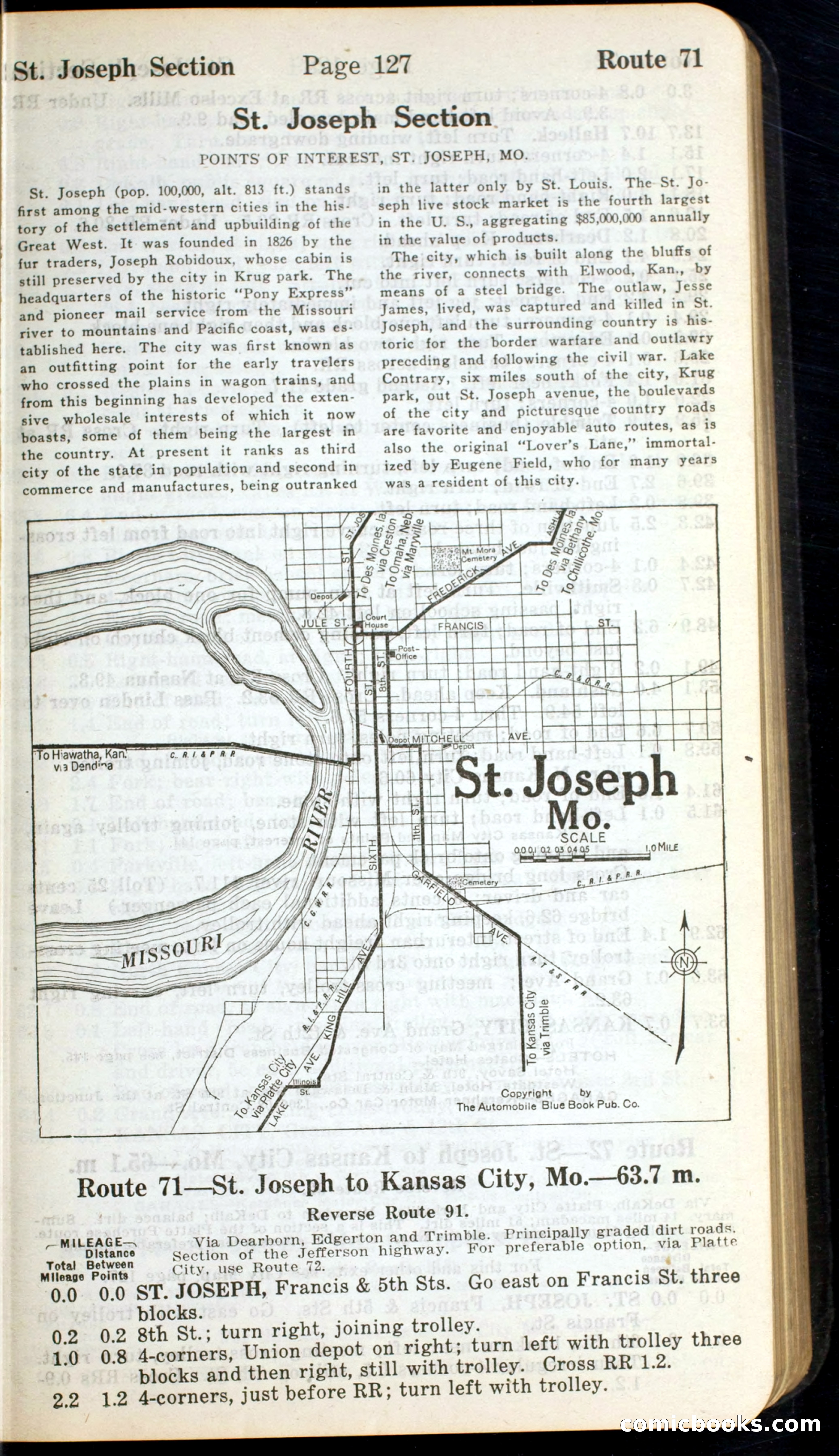 Official Automobile Blue Book, Volume 10 — page 129 of 399