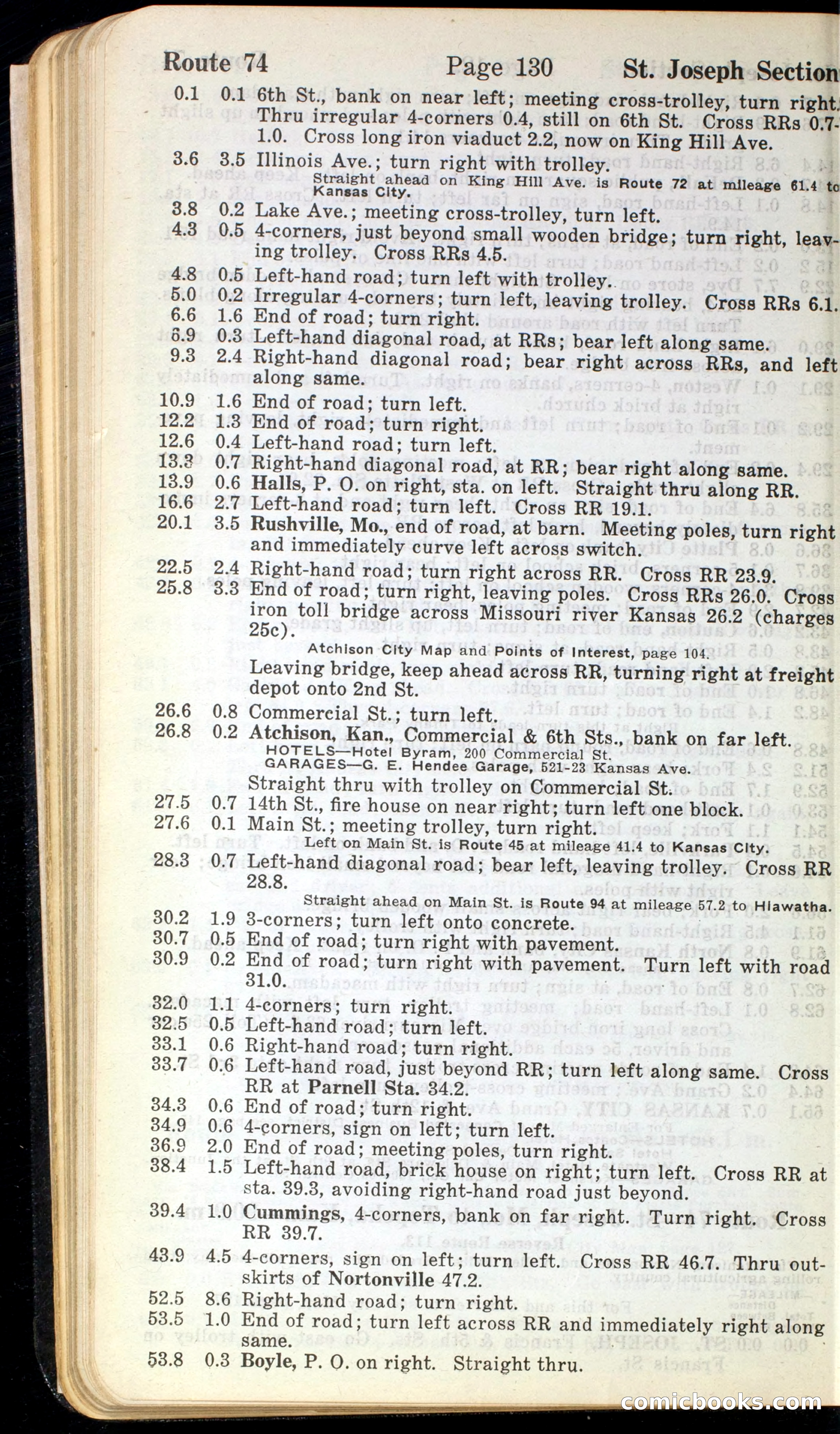 Official Automobile Blue Book, Volume 10 — page 132 of 399