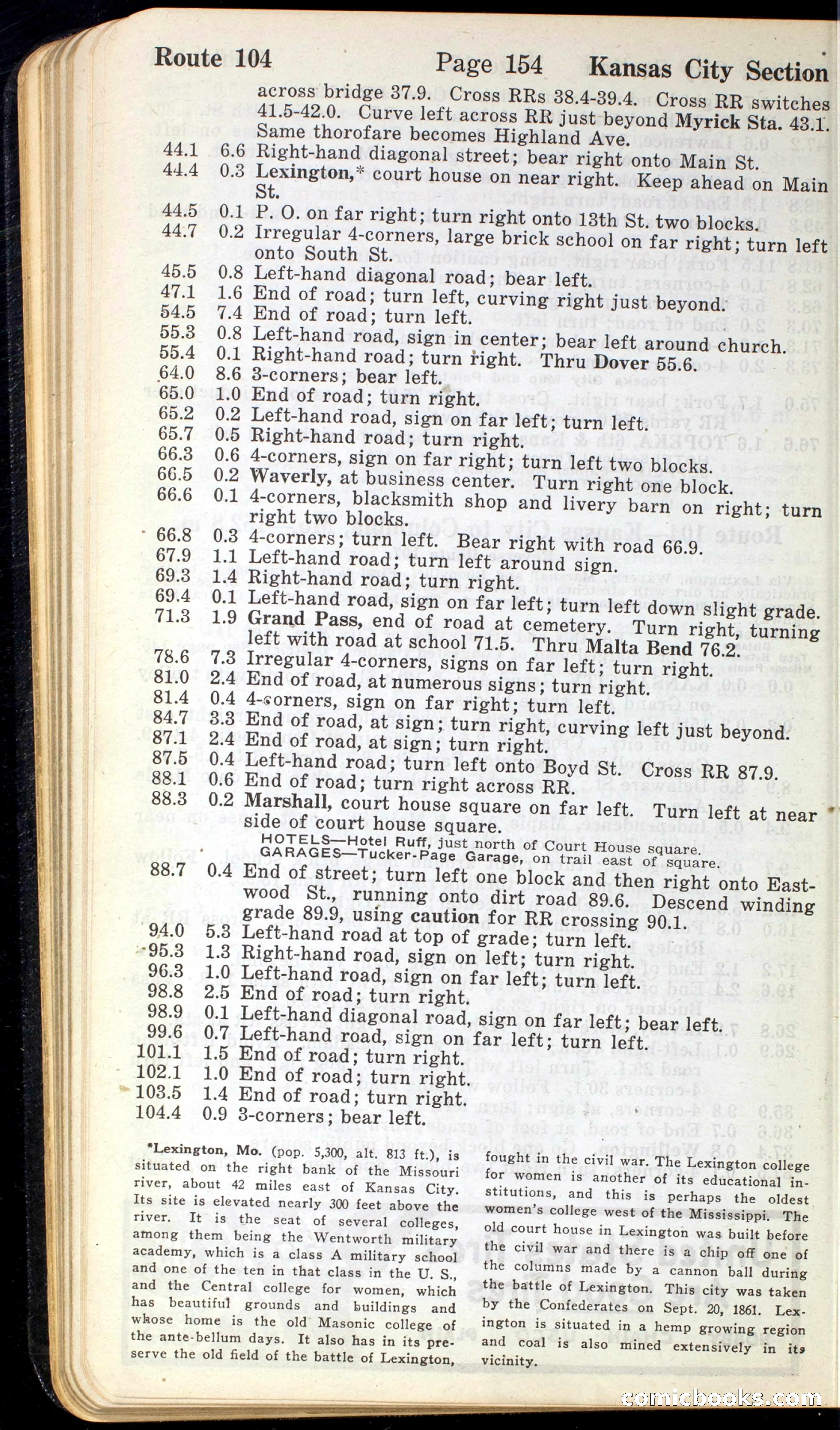 Official Automobile Blue Book, Volume 10 — page 156 of 399