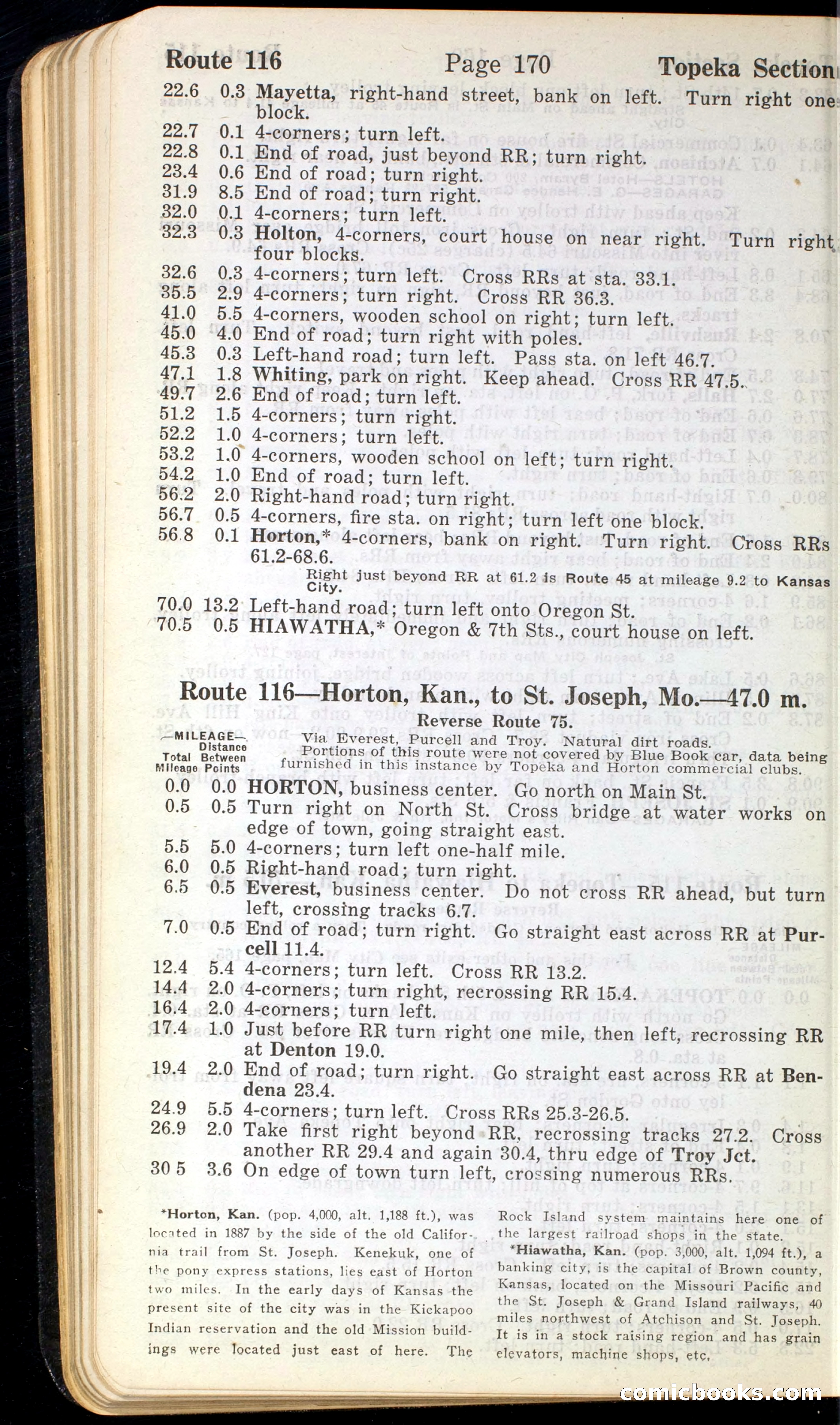 Official Automobile Blue Book, Volume 10 — page 172 of 399