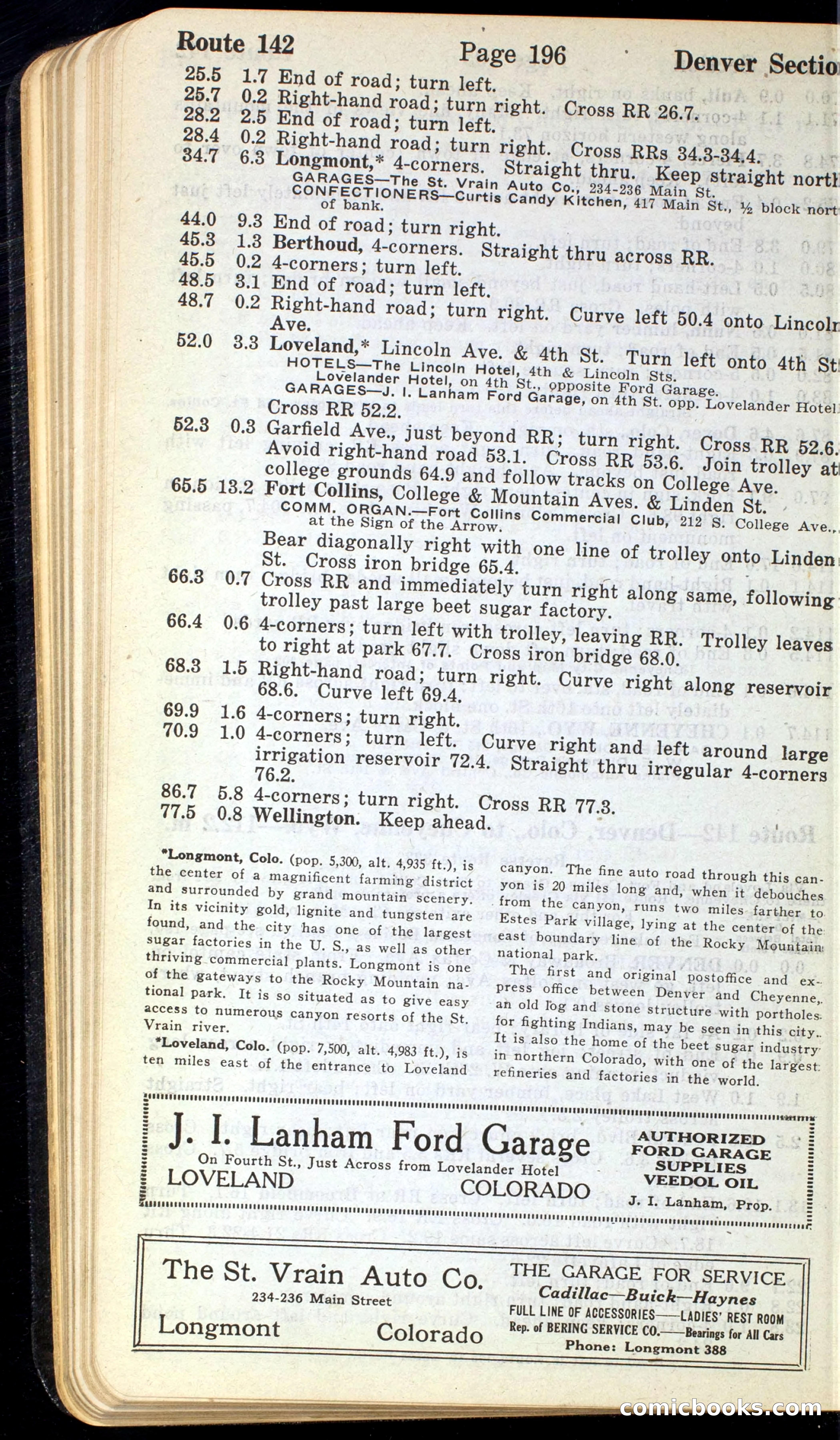 Official Automobile Blue Book, Volume 10 — page 198 of 399