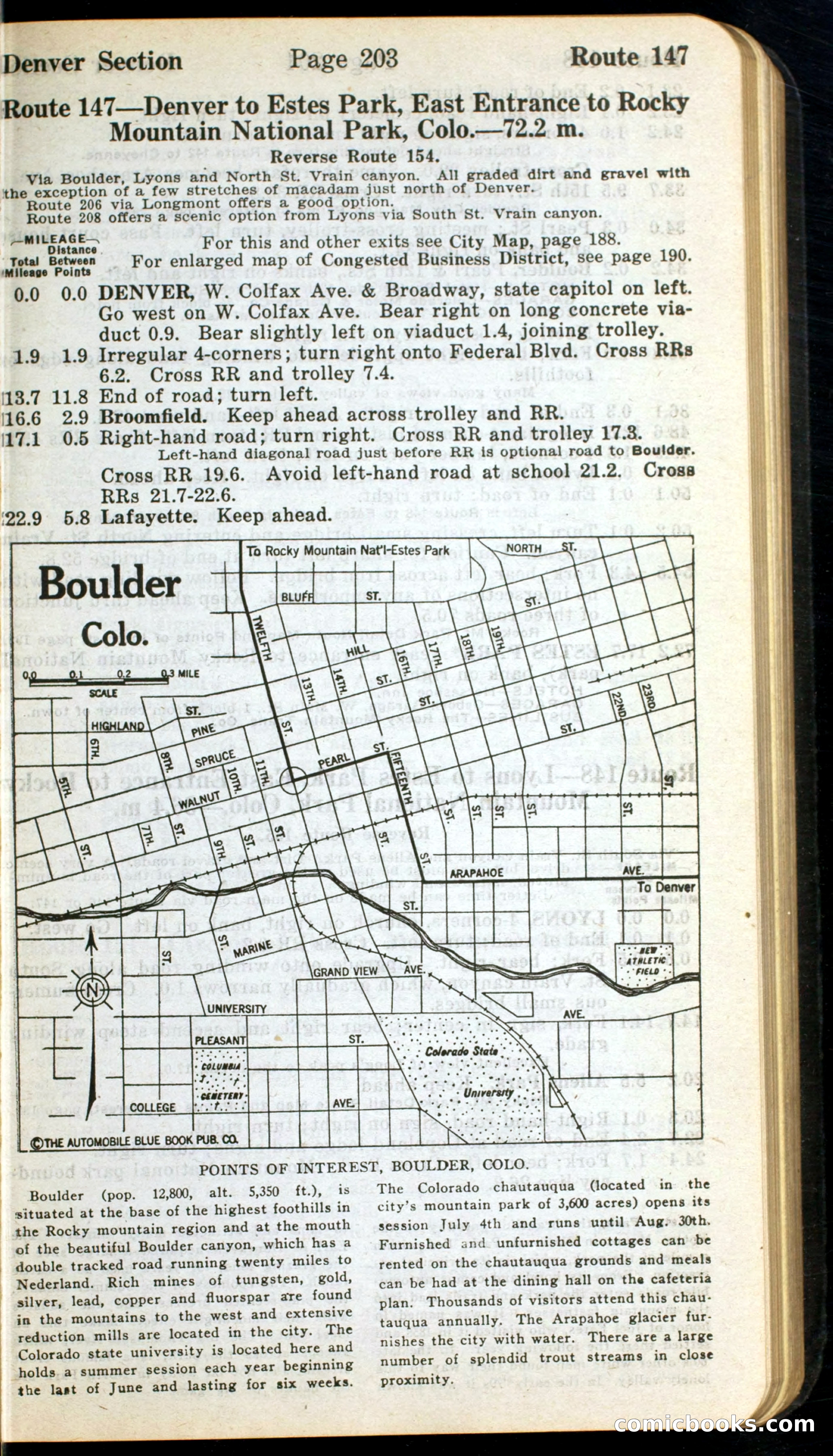 Official Automobile Blue Book, Volume 10 — page 205 of 399