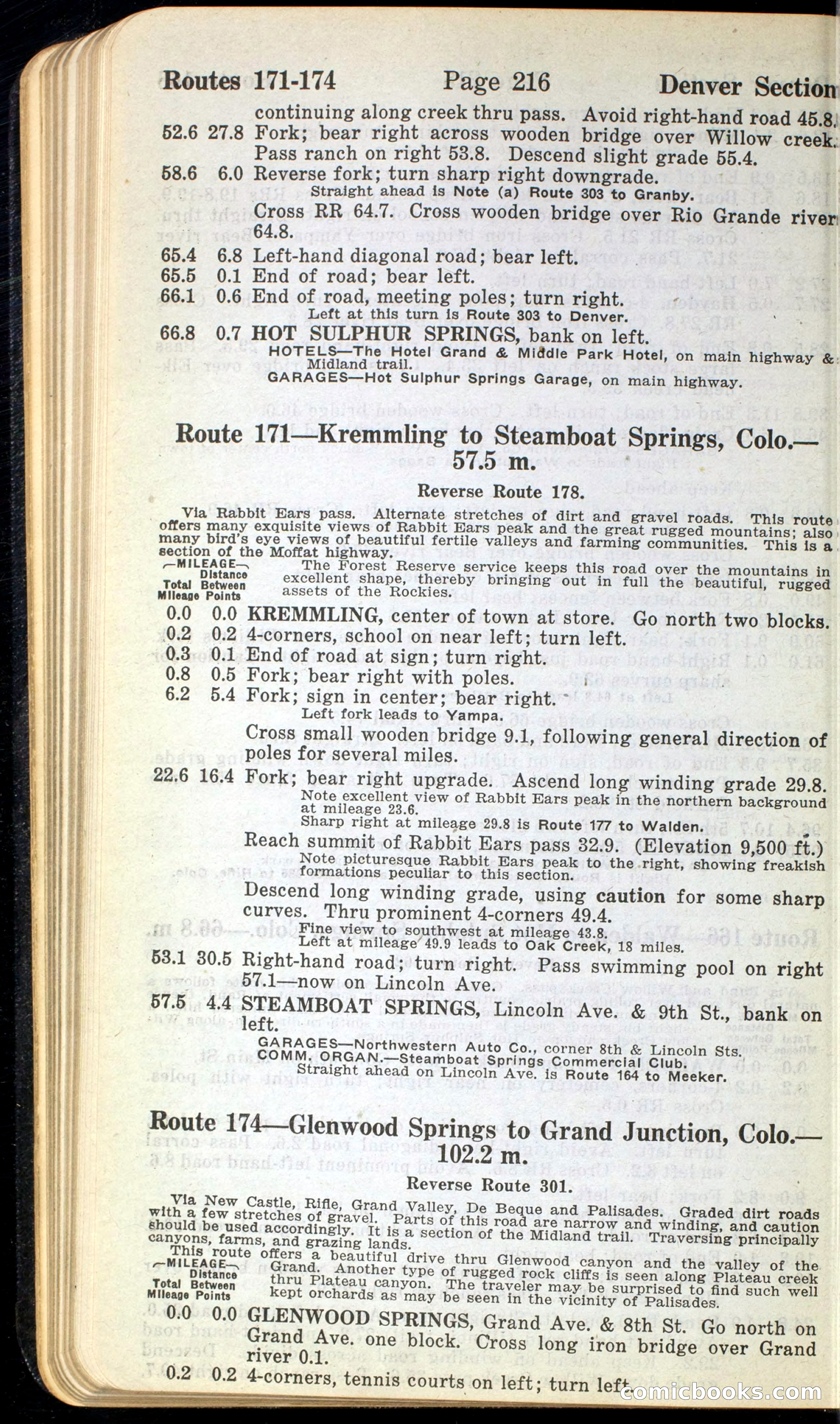 Official Automobile Blue Book, Volume 10 — page 222 of 399
