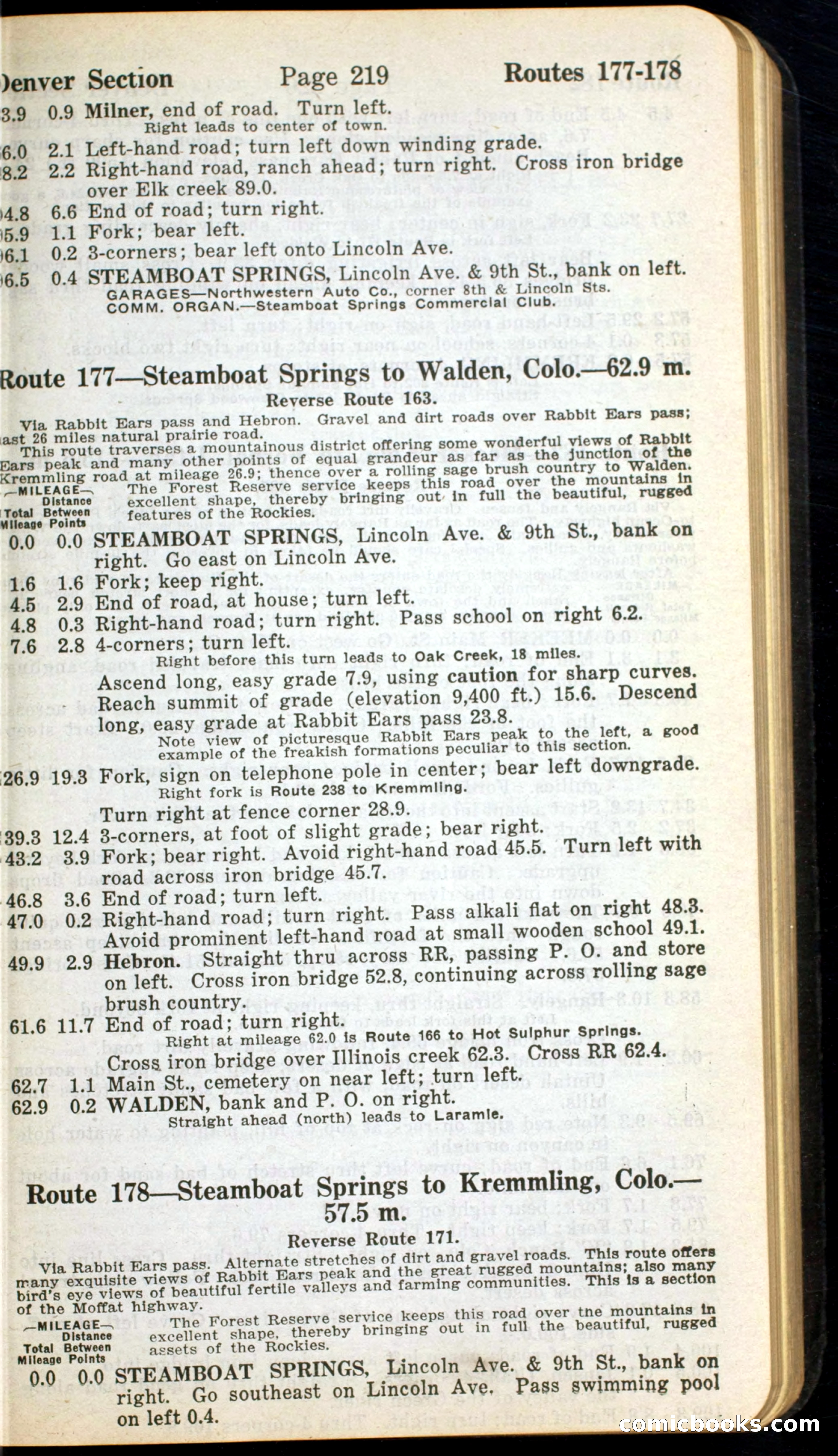 Official Automobile Blue Book, Volume 10 — page 225 of 399