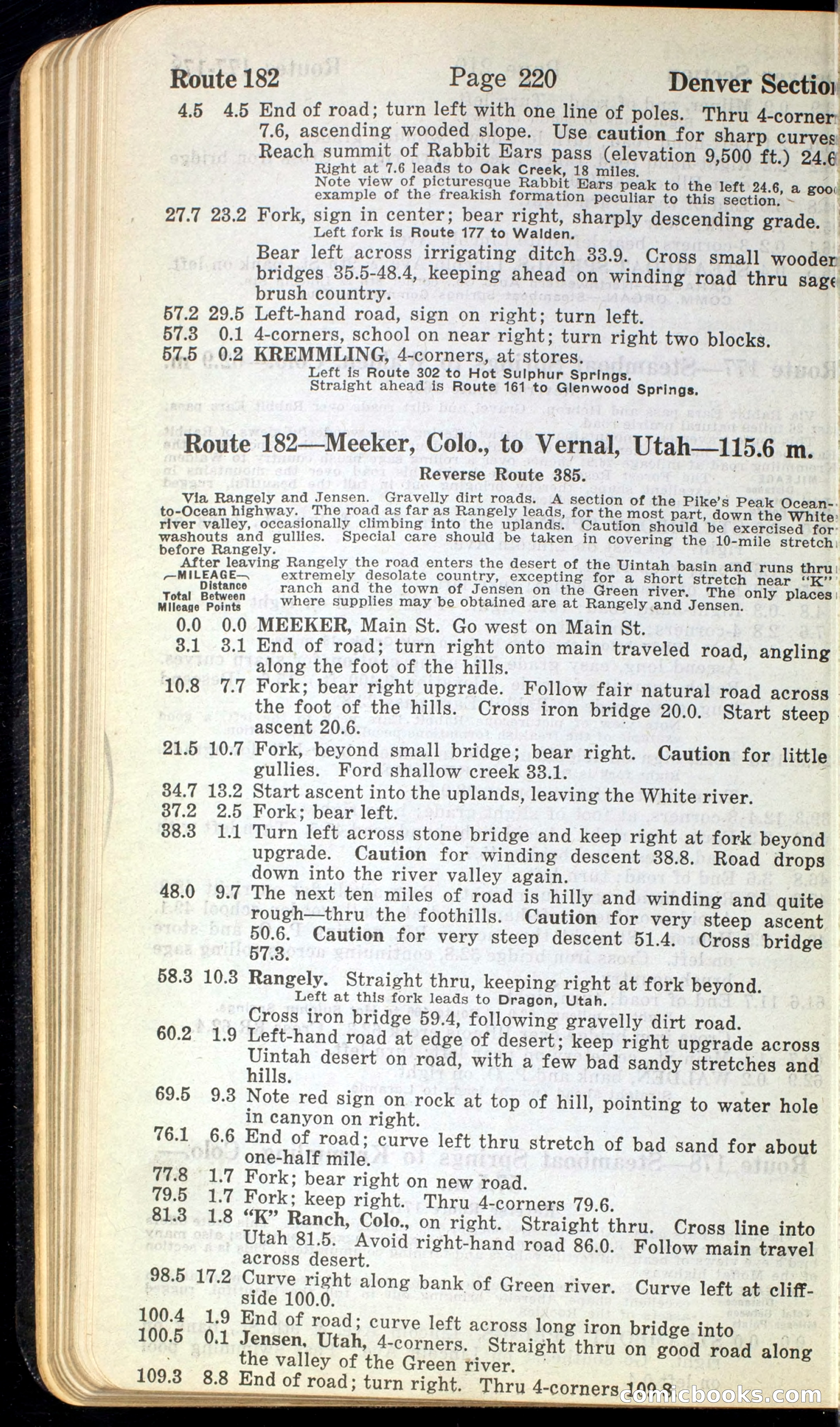 Official Automobile Blue Book, Volume 10 — page 226 of 399