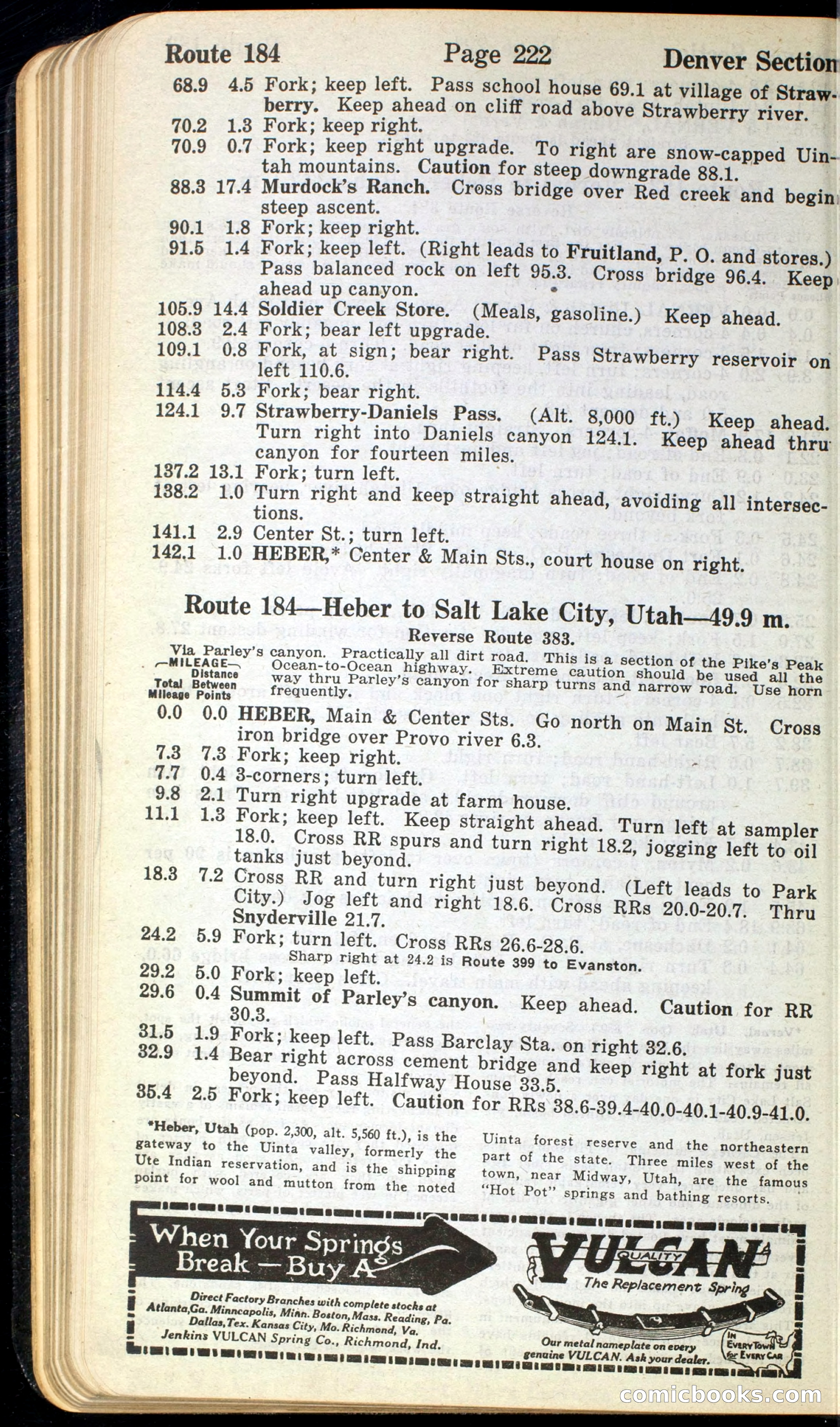 Official Automobile Blue Book, Volume 10 — page 228 of 399