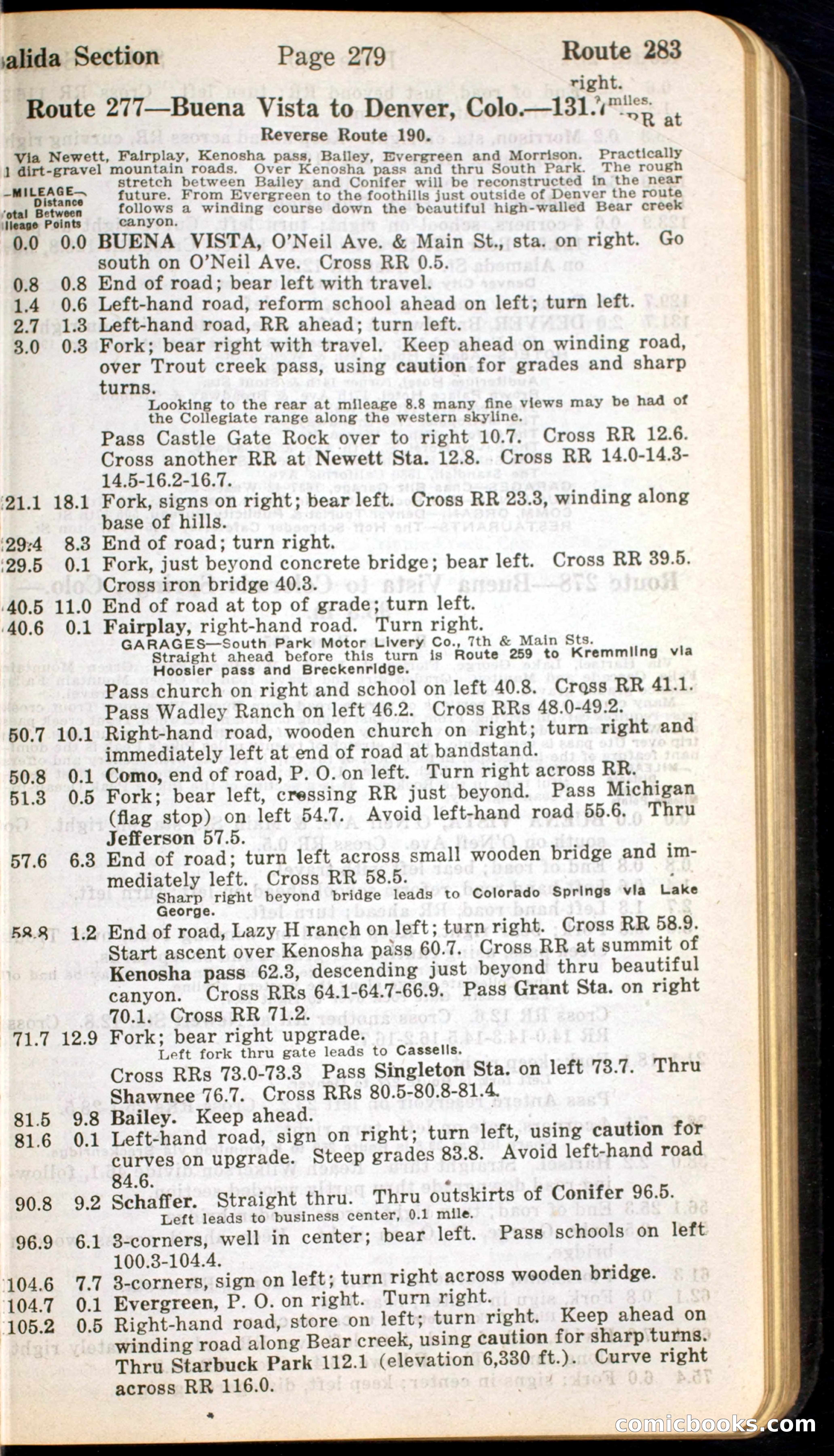 Official Automobile Blue Book, Volume 10 — page 285 of 399