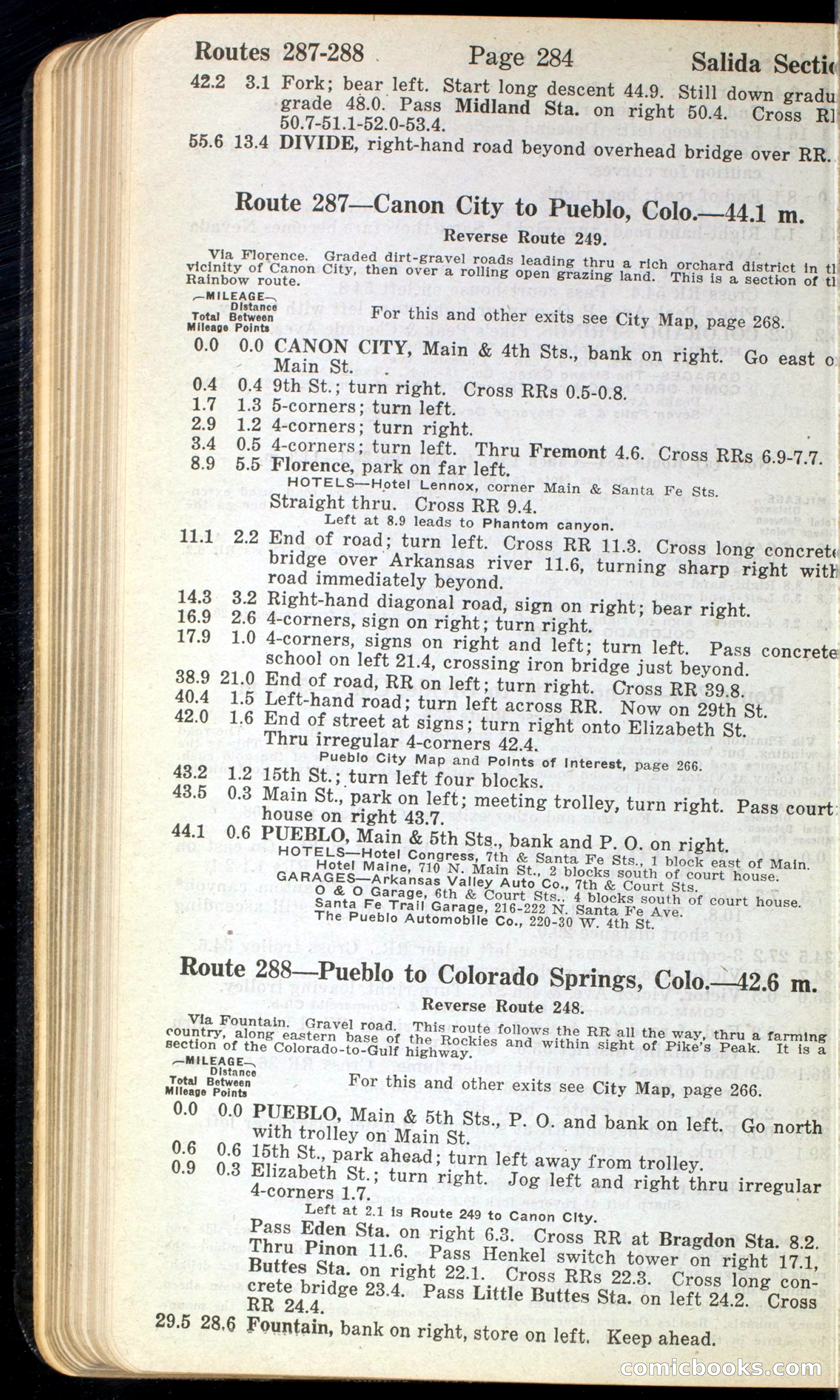 Official Automobile Blue Book, Volume 10 — page 290 of 399