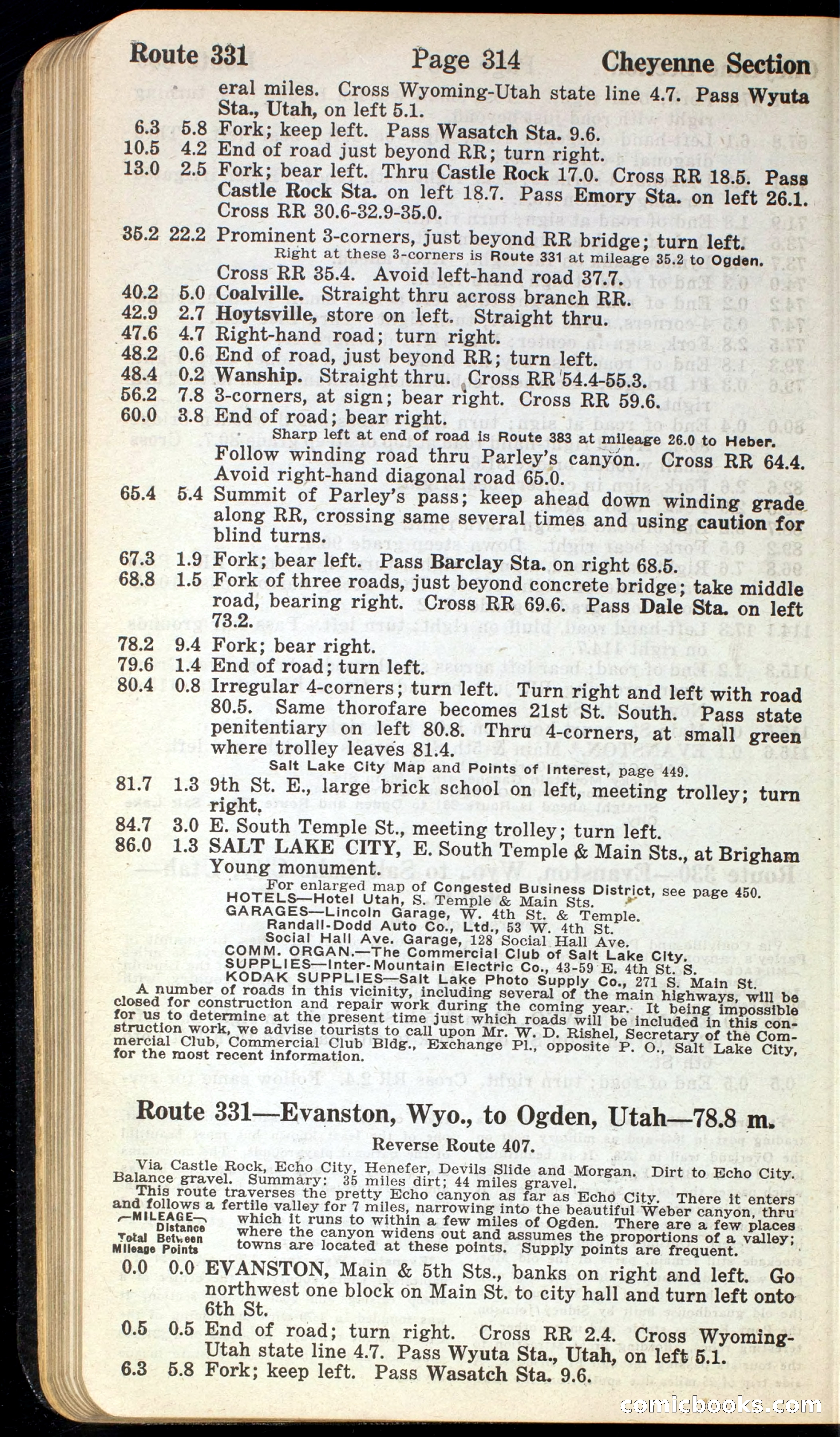 Official Automobile Blue Book, Volume 10 — page 320 of 399