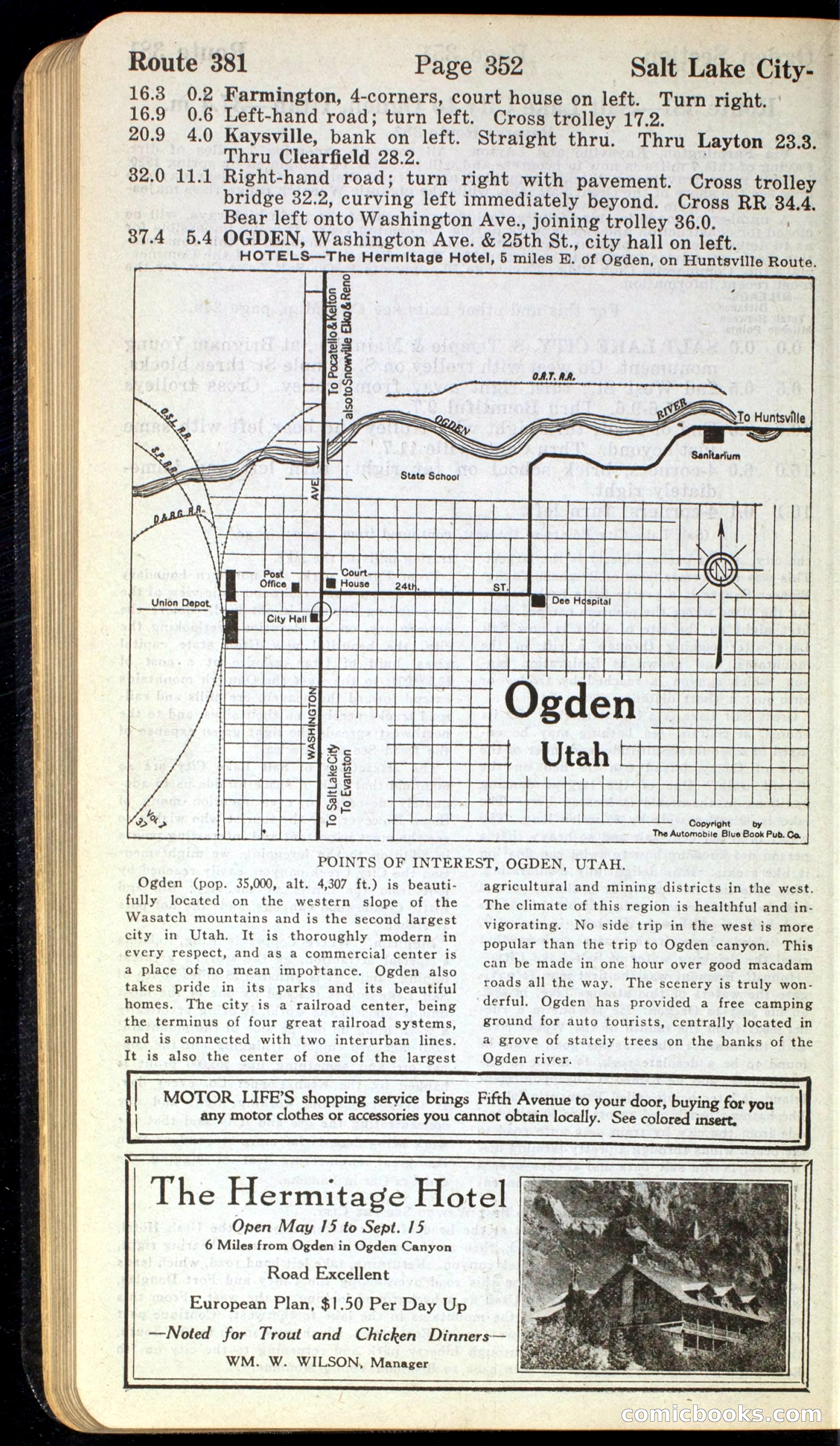 Official Automobile Blue Book, Volume 10 — page 358 of 399