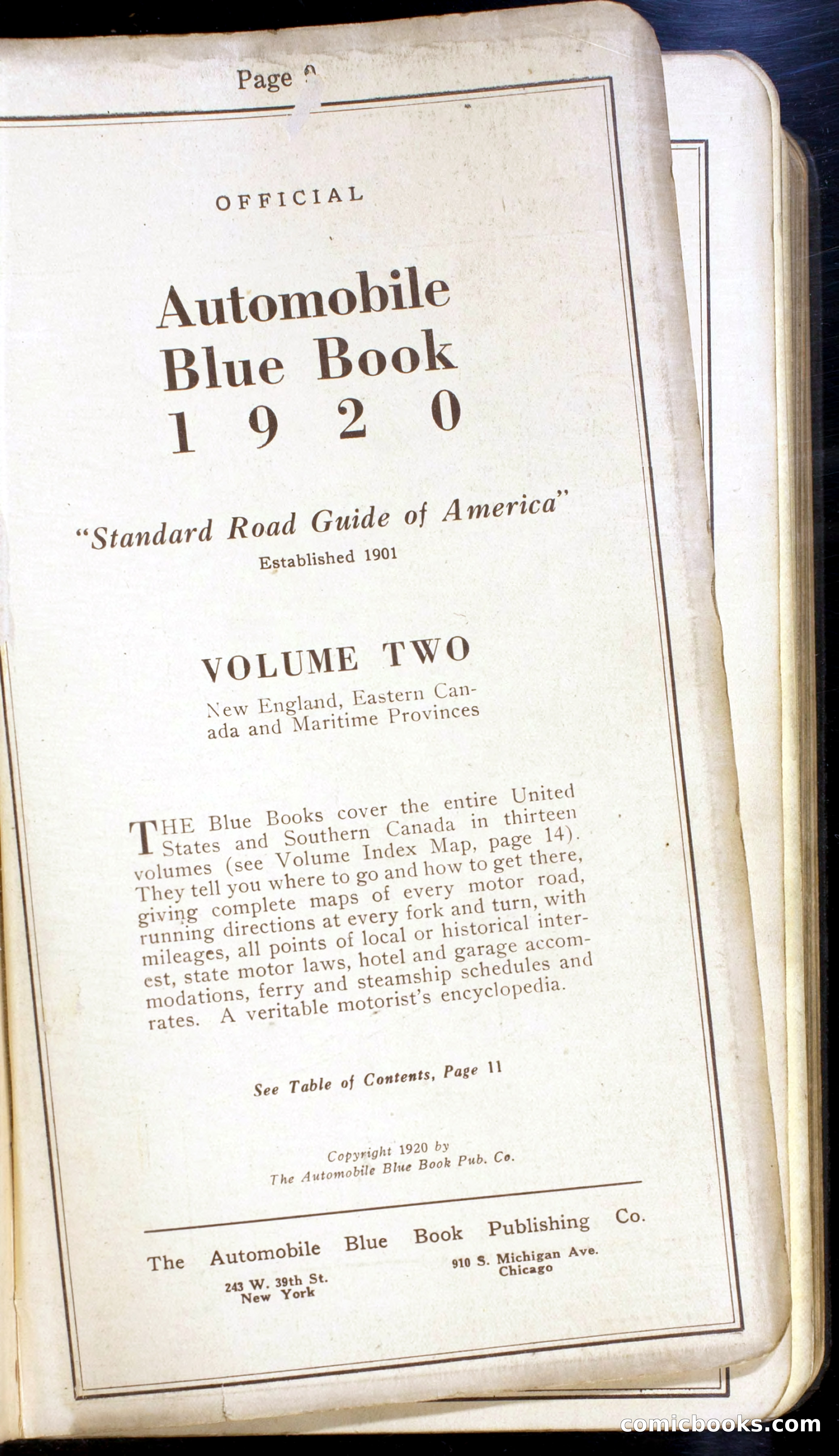 Official Automobile Blue Book, Vol. 2 — page 13 of 399