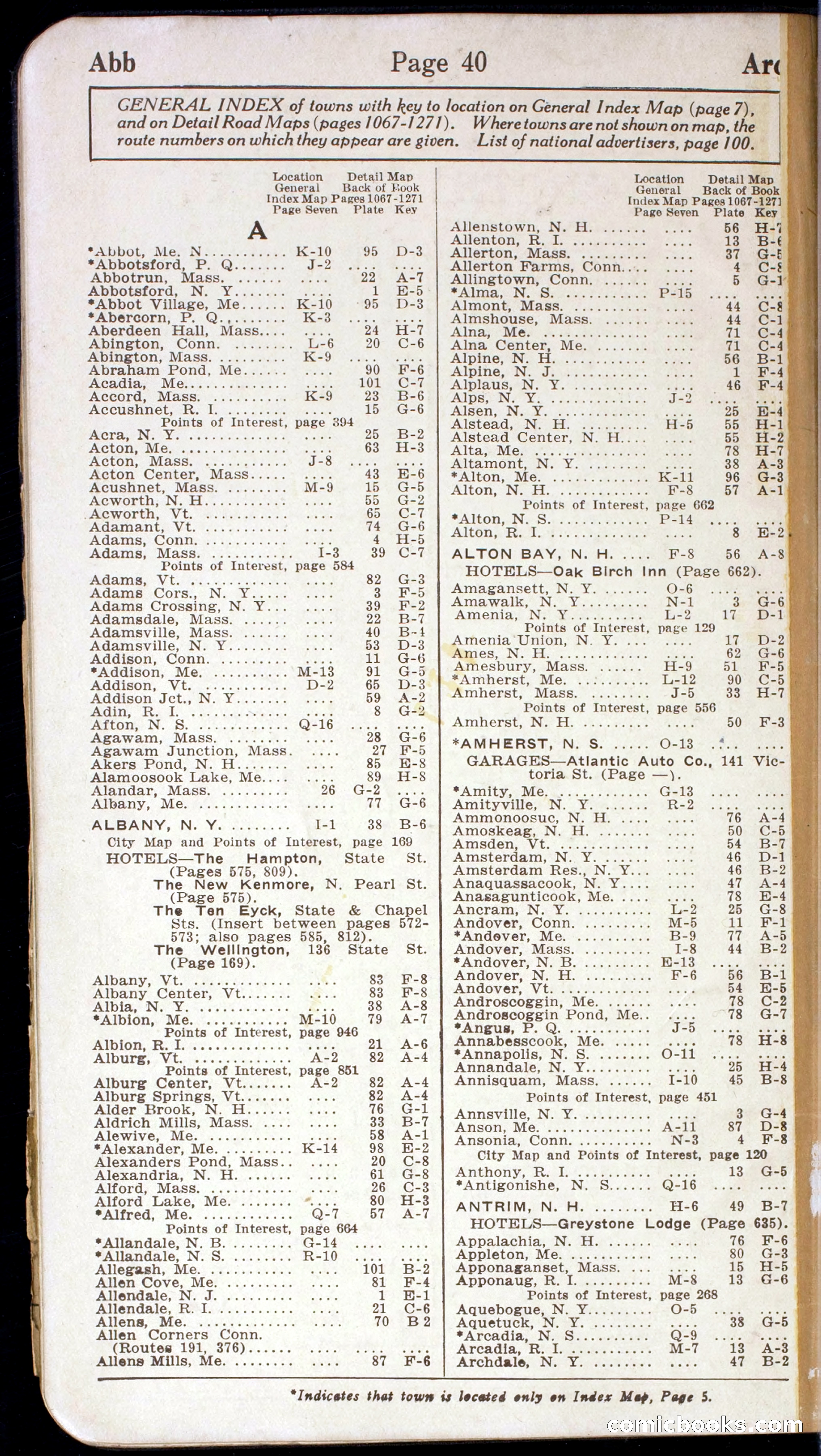 Official Automobile Blue Book, Vol. 2 — page 44 of 399