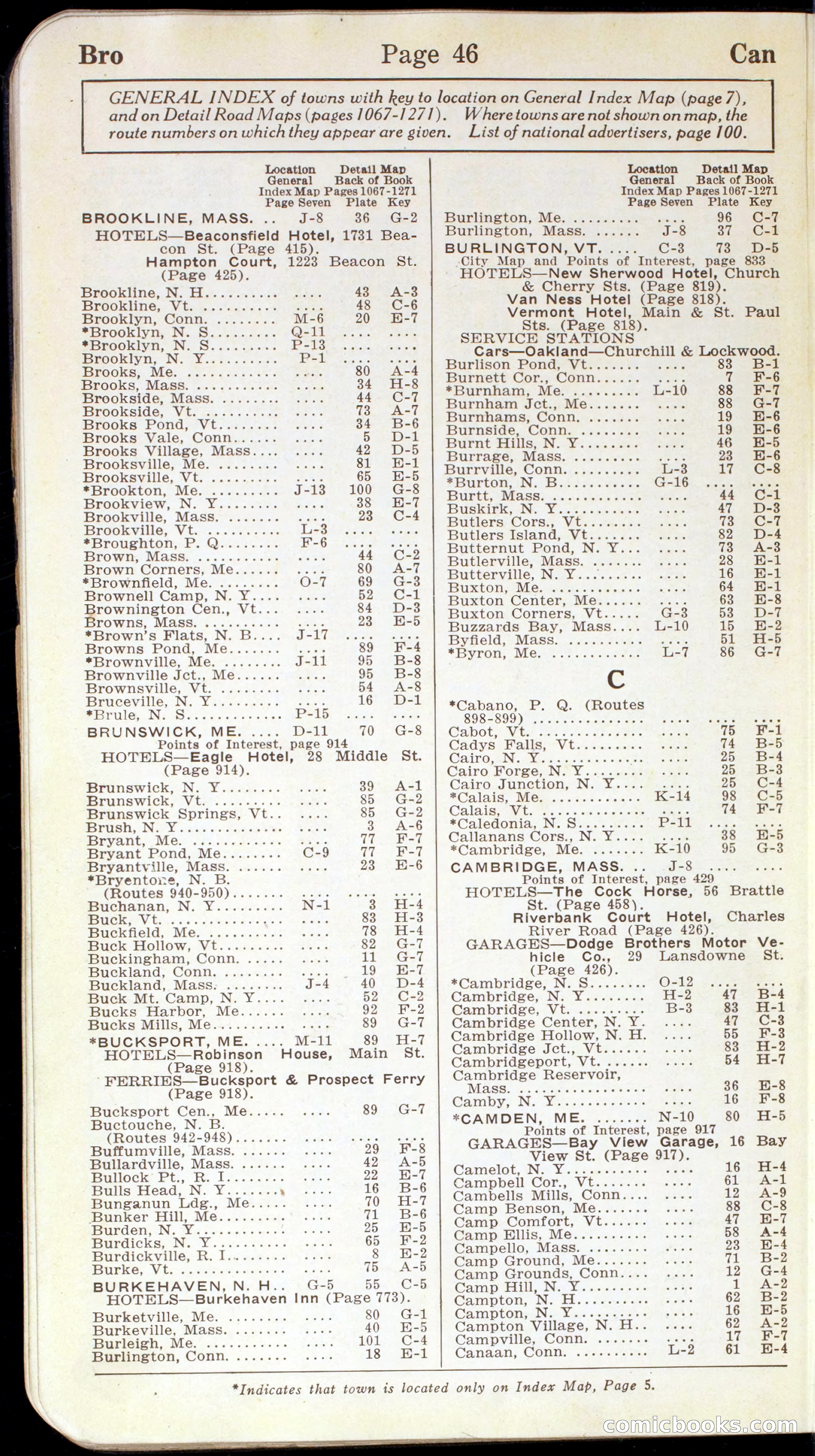 Official Automobile Blue Book, Vol. 2 — page 50 of 399