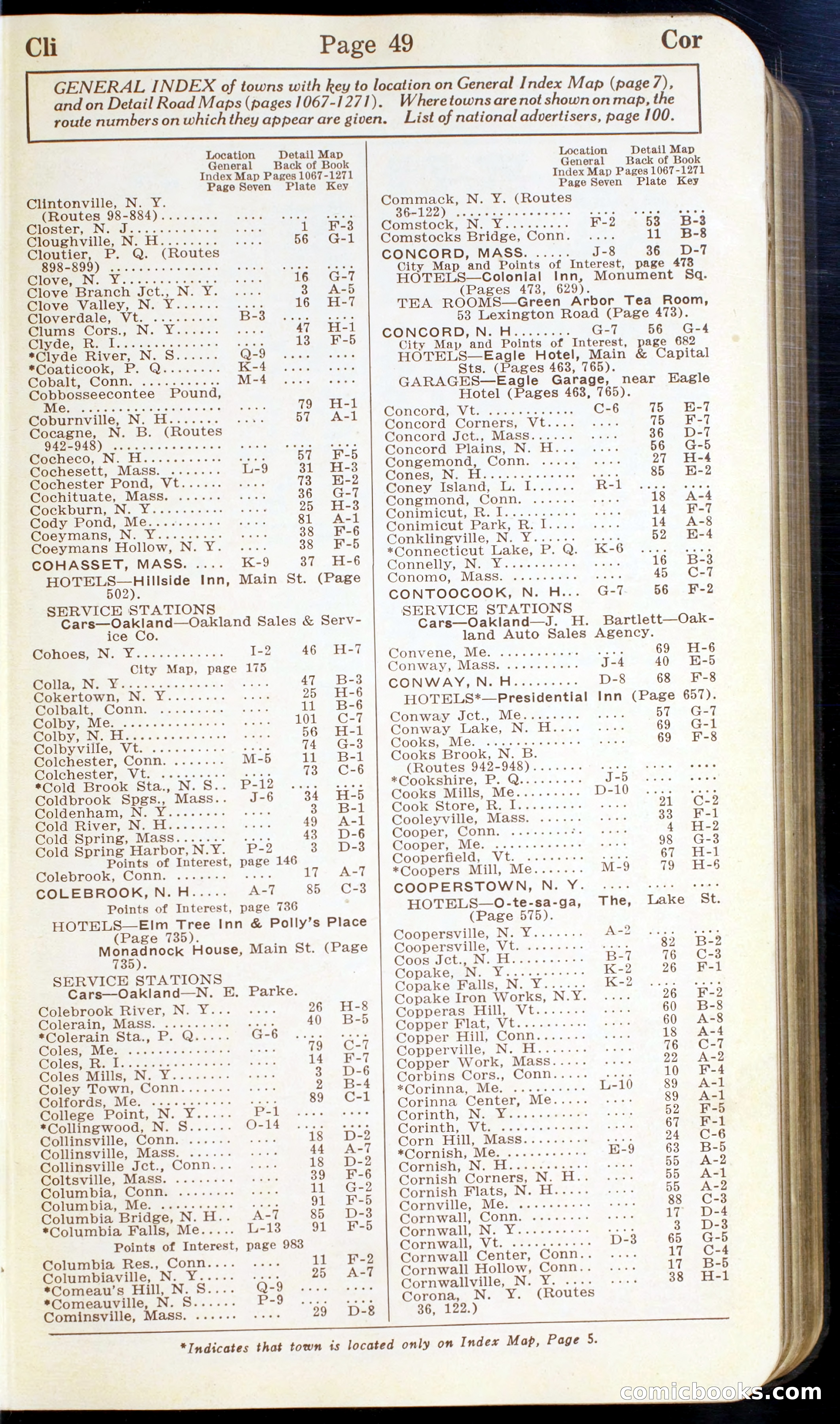 Official Automobile Blue Book, Vol. 2 — page 53 of 399