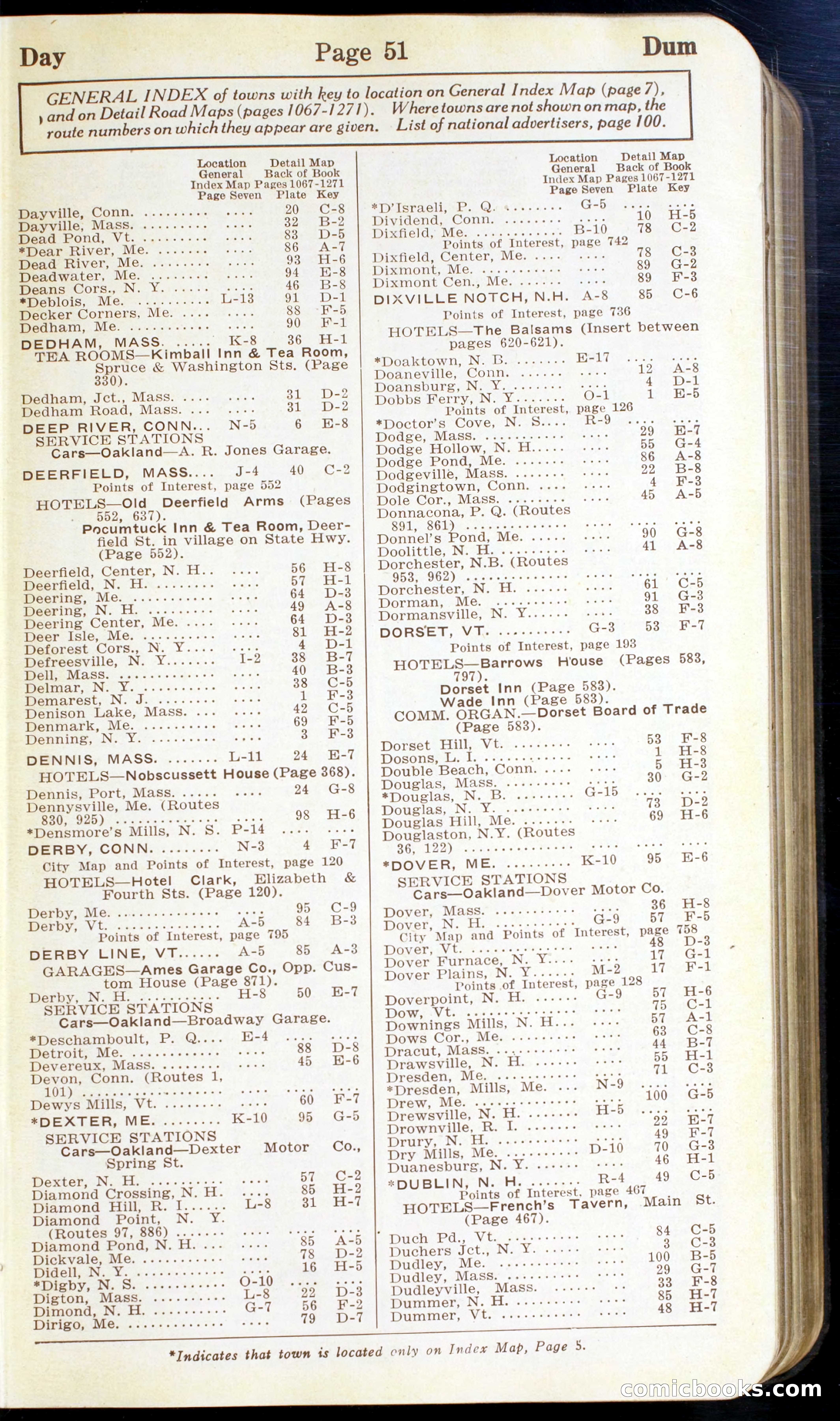 Official Automobile Blue Book, Vol. 2 — page 55 of 399