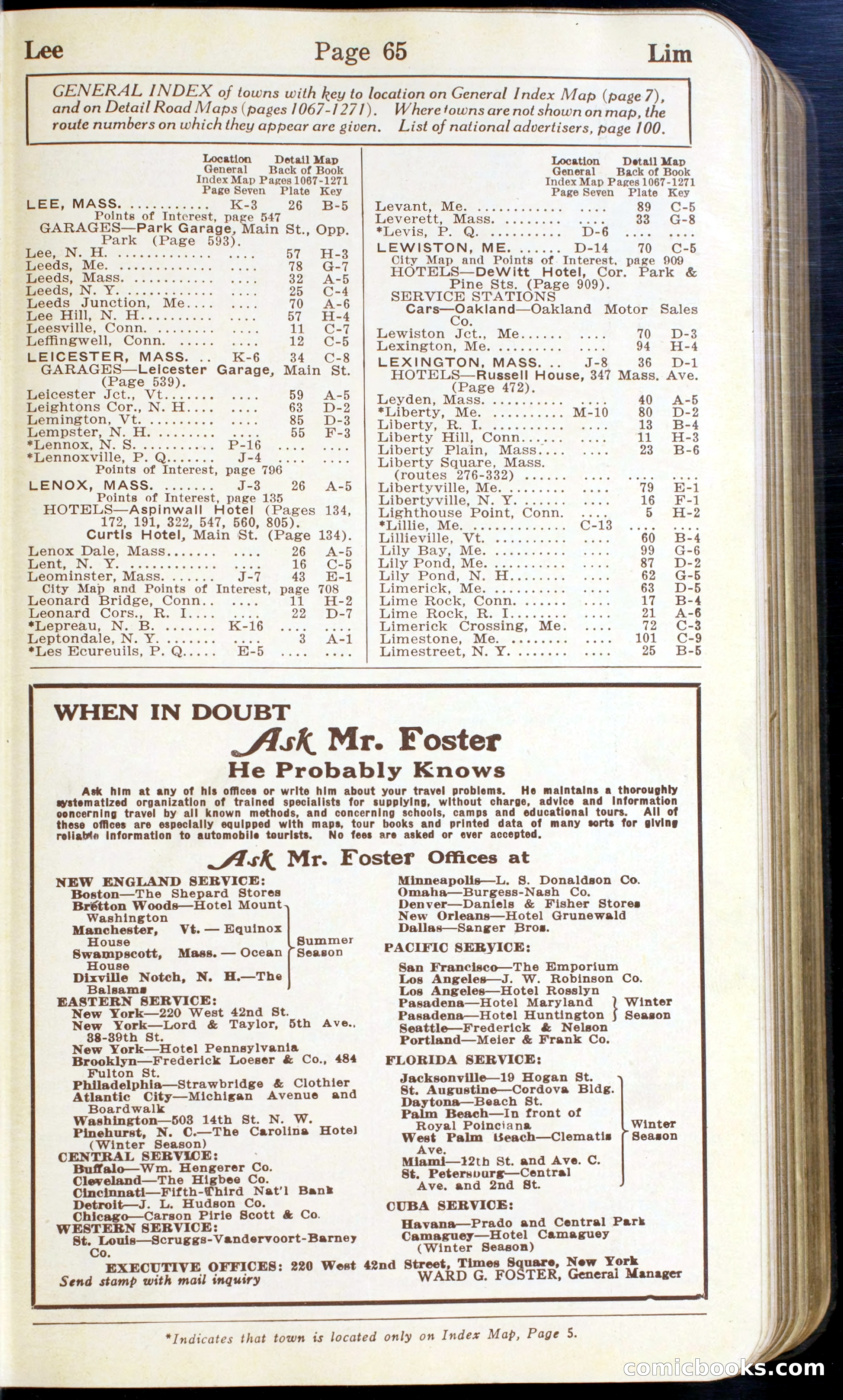 Official Automobile Blue Book, Vol. 2 — page 69 of 399