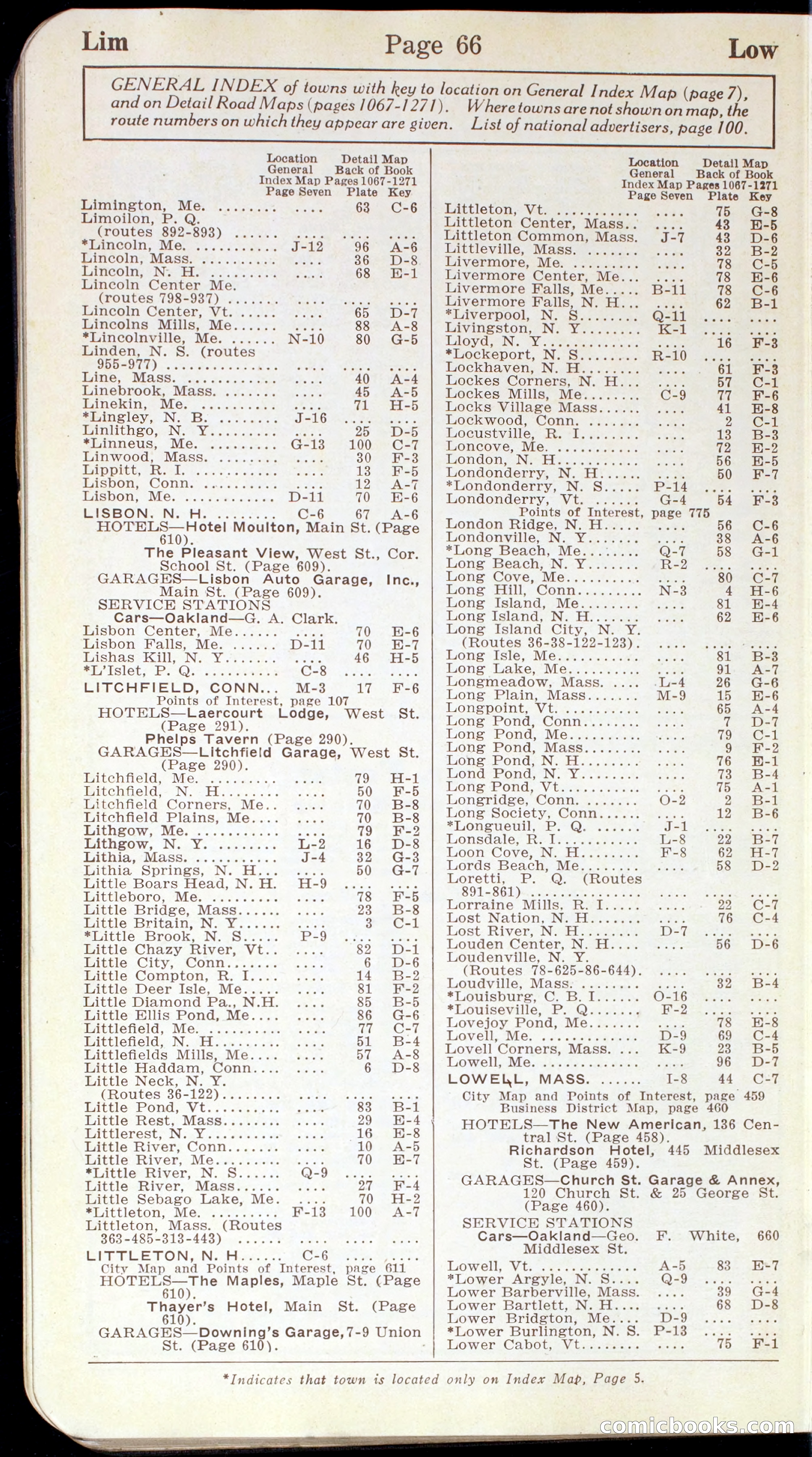 Official Automobile Blue Book, Vol. 2 — page 70 of 399