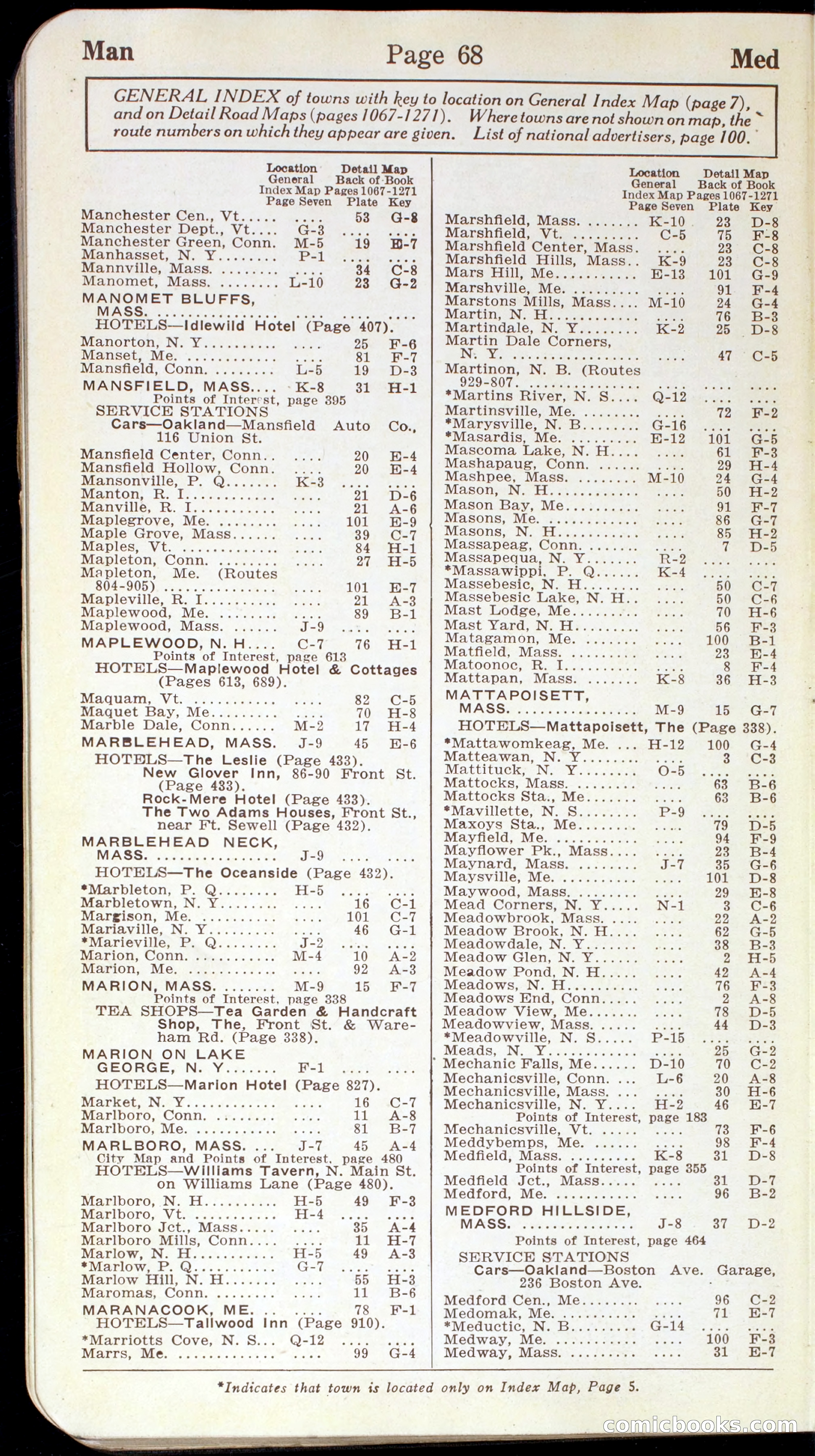 Official Automobile Blue Book, Vol. 2 — page 72 of 399