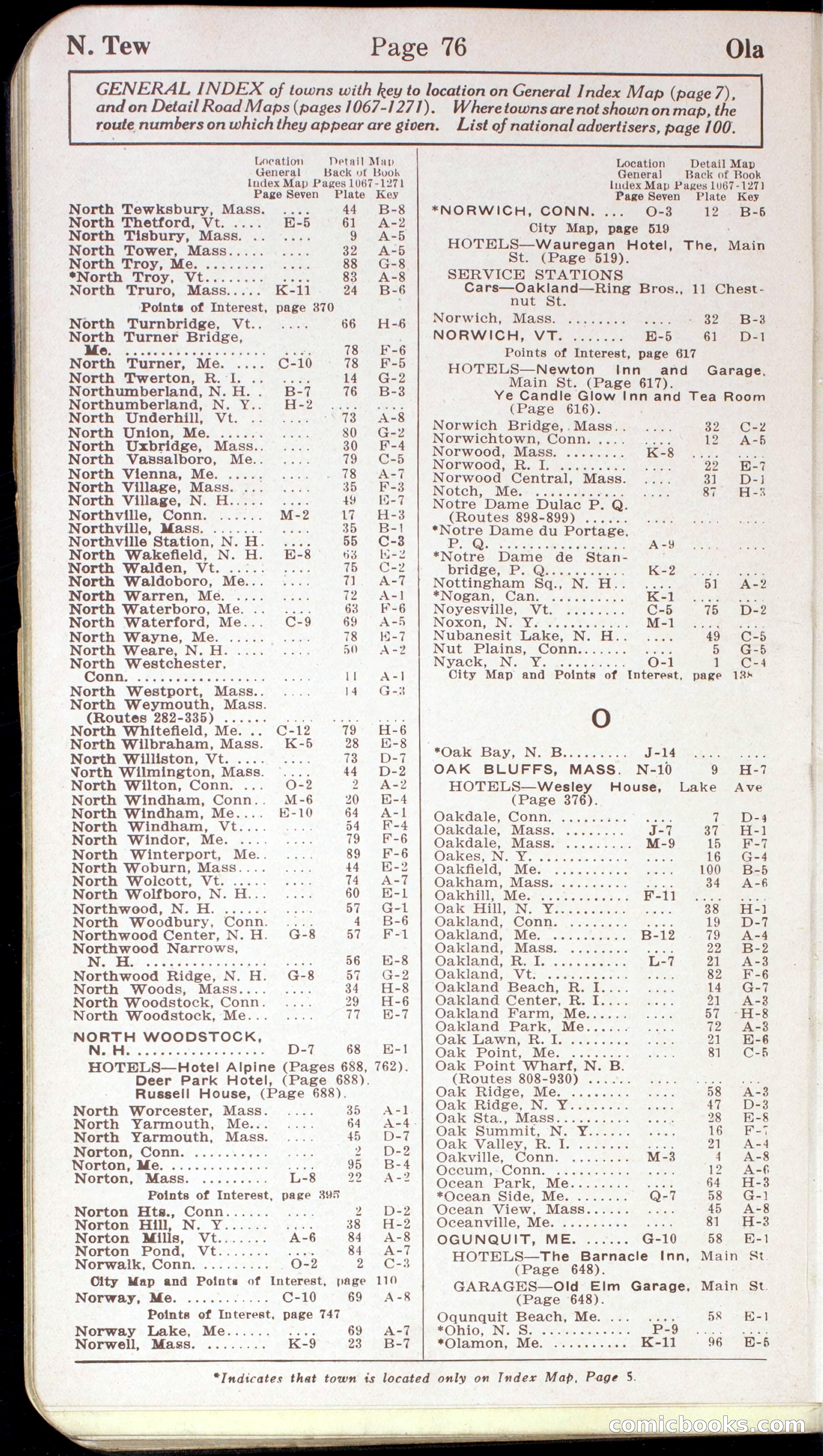 Official Automobile Blue Book, Vol. 2 — page 80 of 399