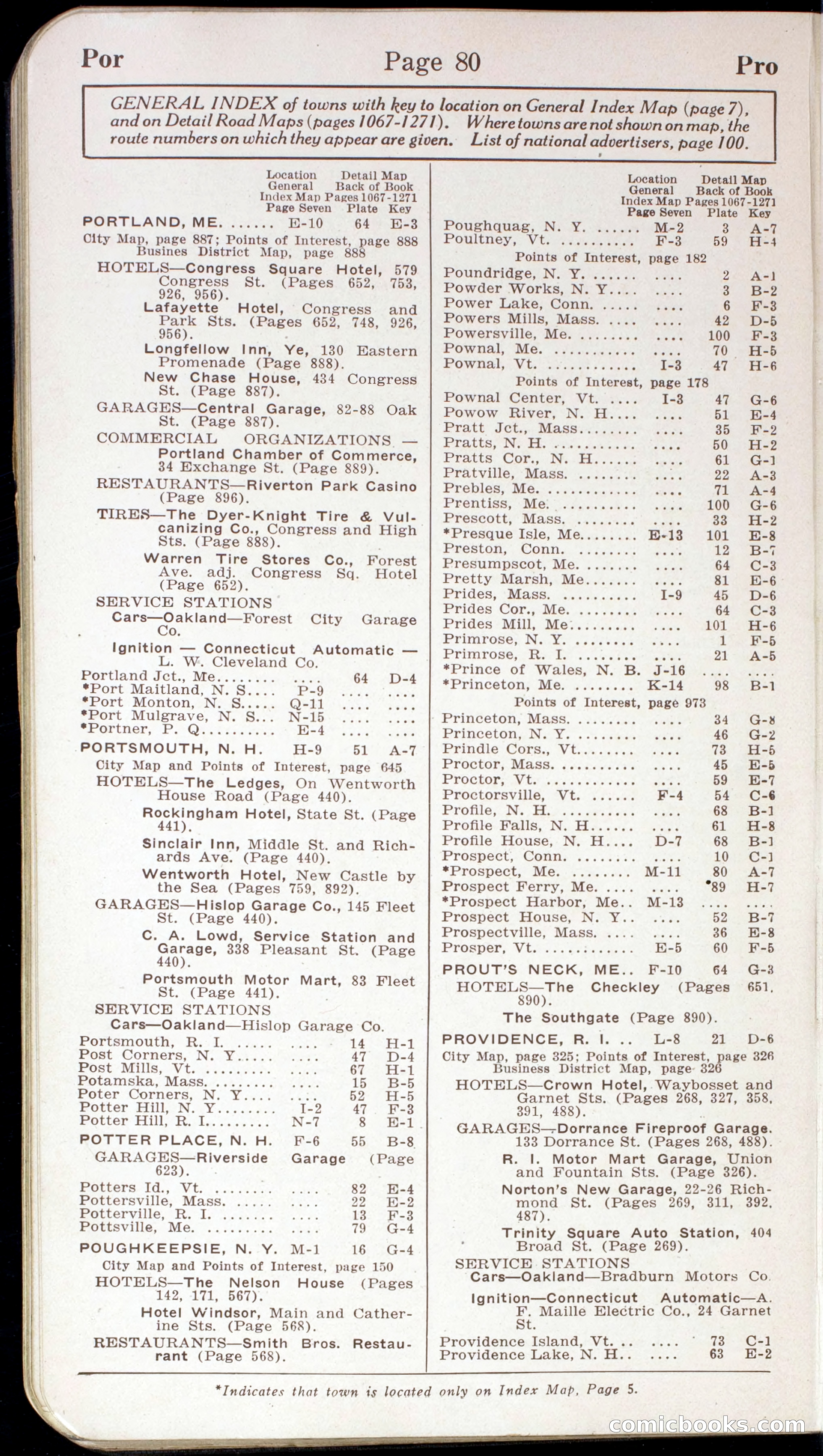 Official Automobile Blue Book, Vol. 2 — page 84 of 399