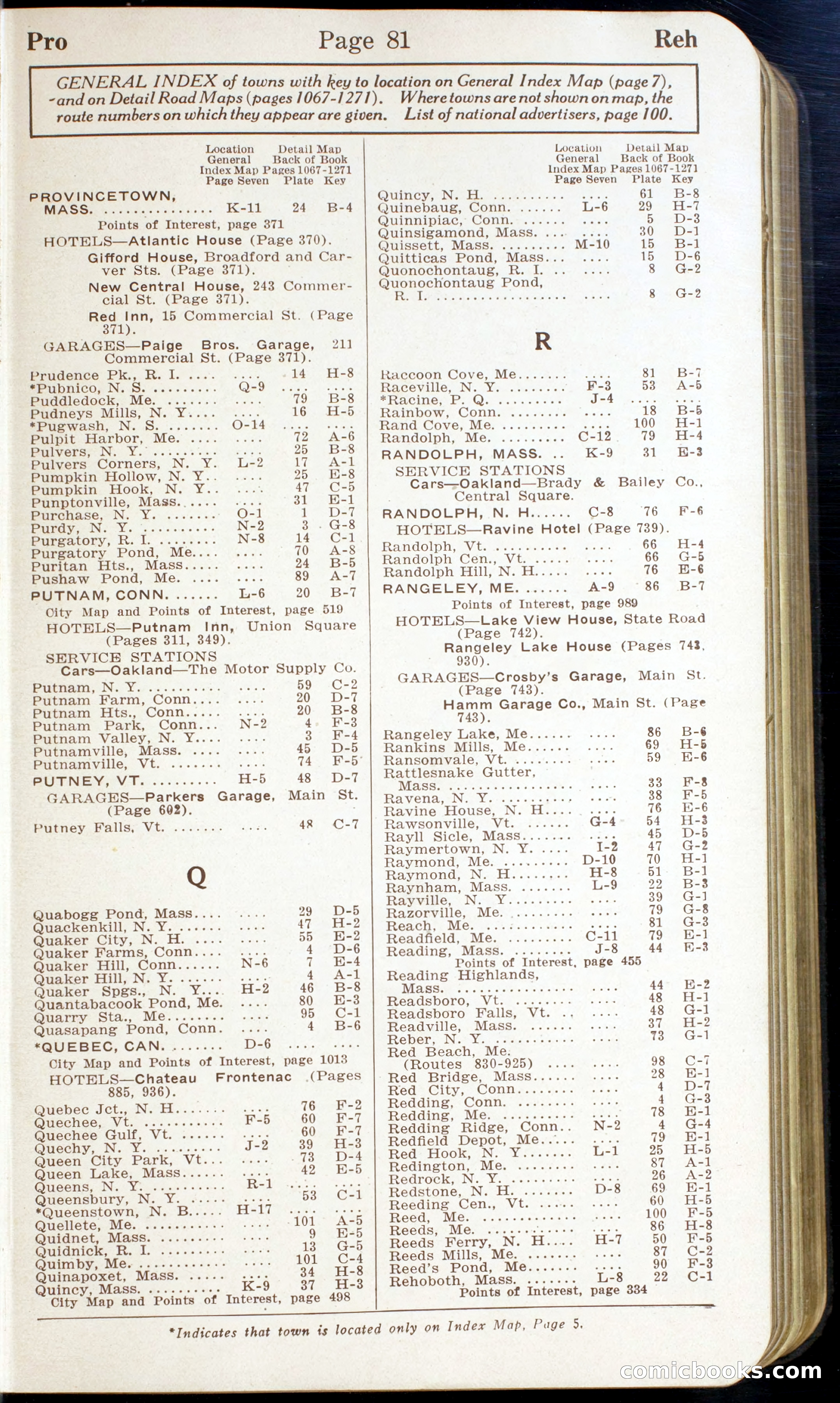 Official Automobile Blue Book, Vol. 2 — page 85 of 399
